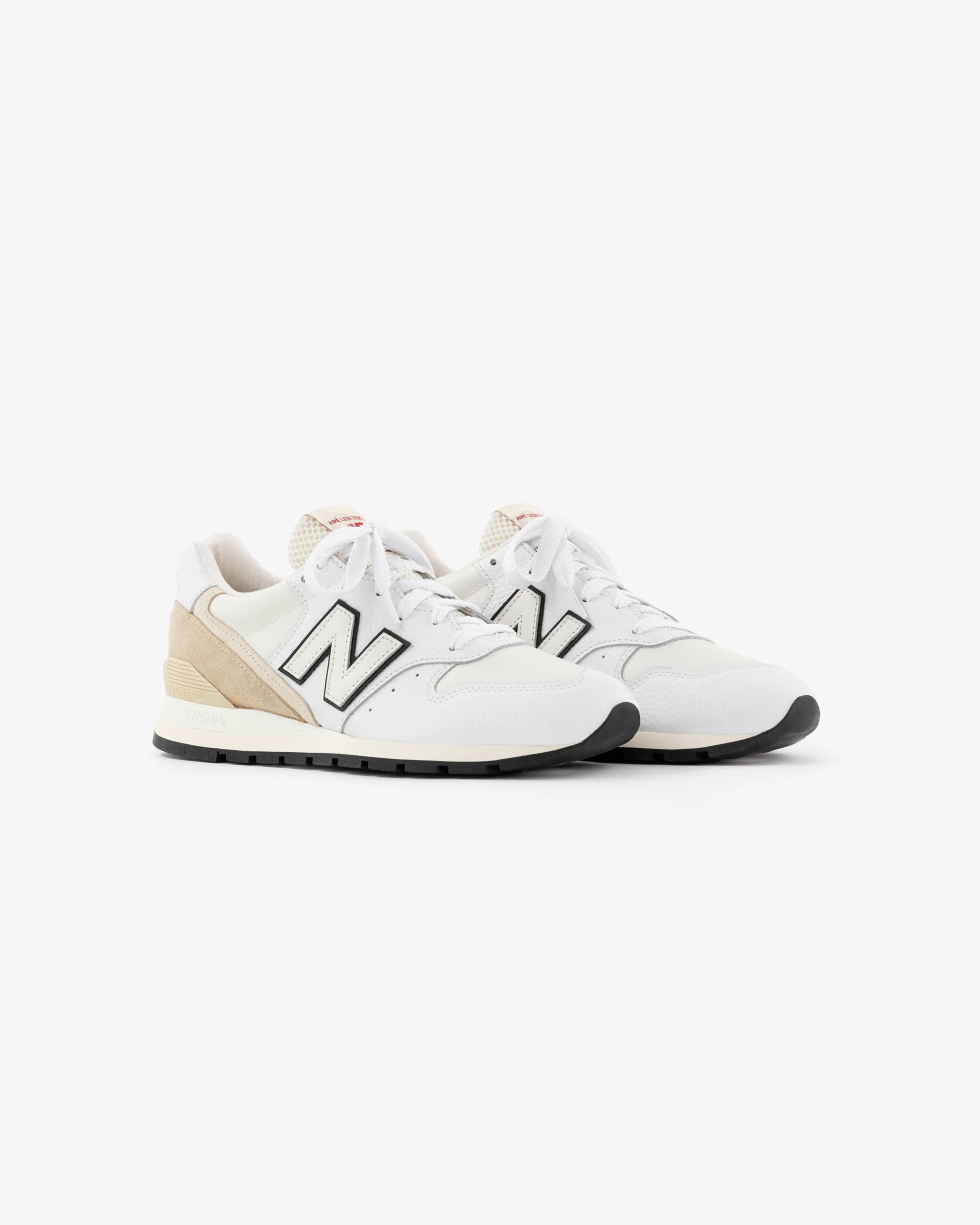 Aime Leon Dore × New Balance o1mle0825 Usa 996 Low-Top Sneakers in White Size US 9.5 / EU 42-43 - 1 Thumbnail