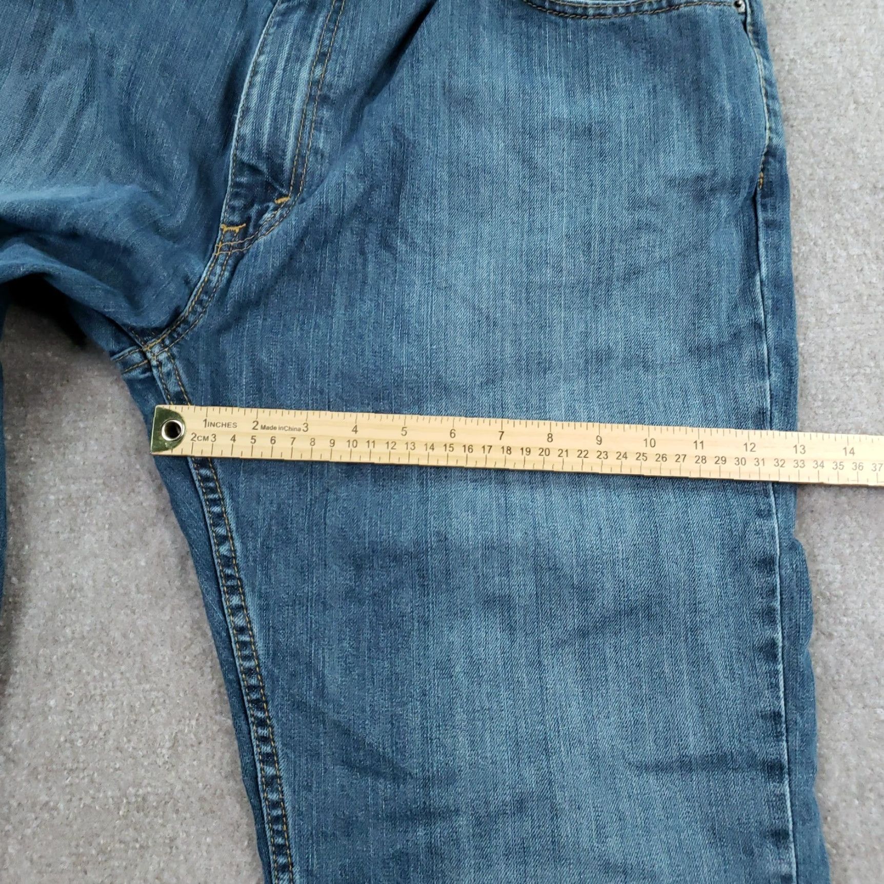 Levi's Levi's 559 Jeans Men 40x32 Blue Denim Relaxed Straight Leg Casual Classic Jeans Size US 40 / EU 56 - 5 Thumbnail