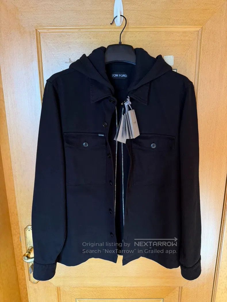 Tom Ford Tom Ford Hooded Layered Jacket Size US XXS / EU 40 - 1 Thumbnail