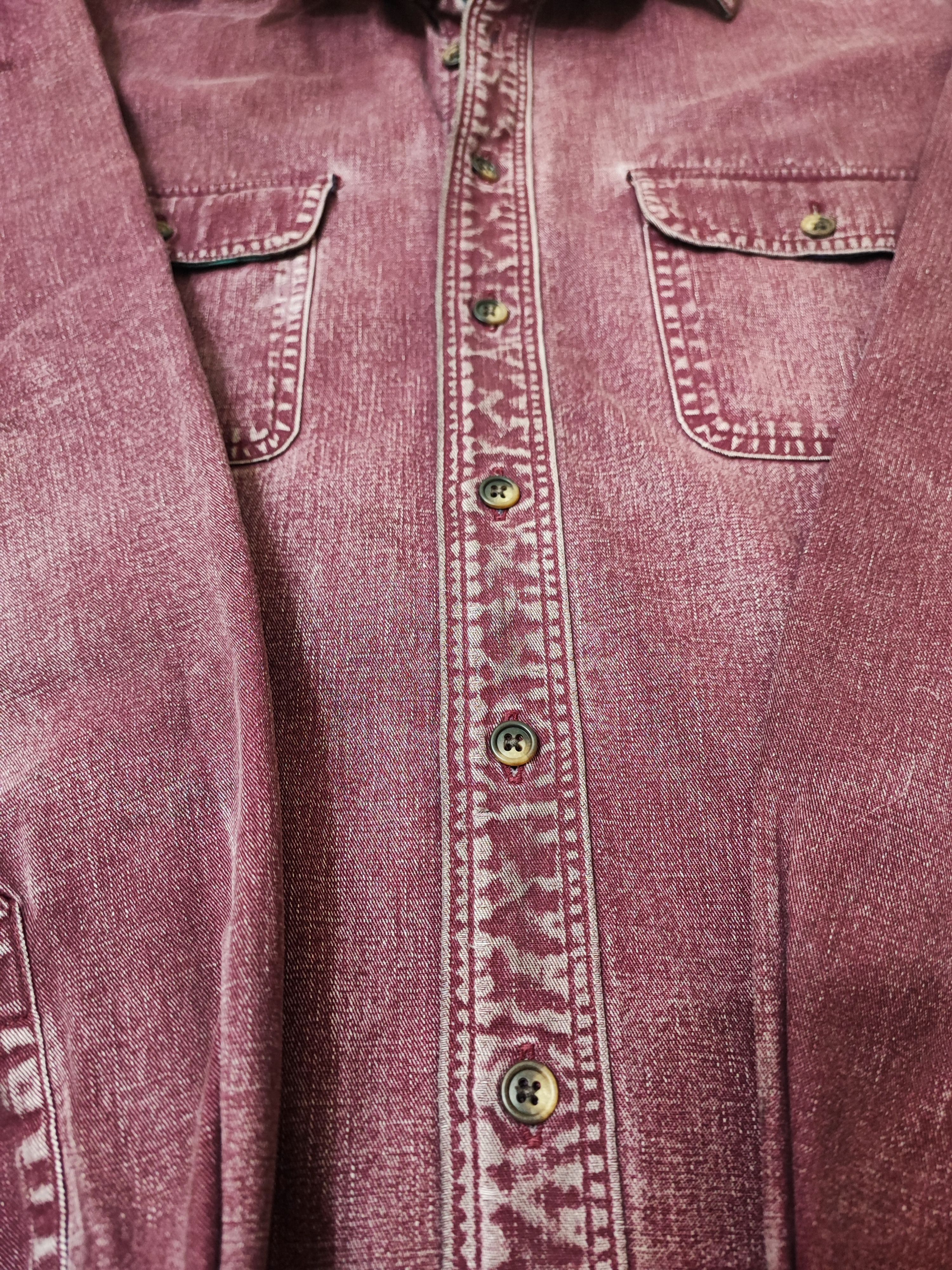 L.L. Bean LOVELY PATINA VINTAGE L.L BEAN FLANNEL LINED WORKSHIRT Size US XL / EU 56 / 4 - 6 Thumbnail