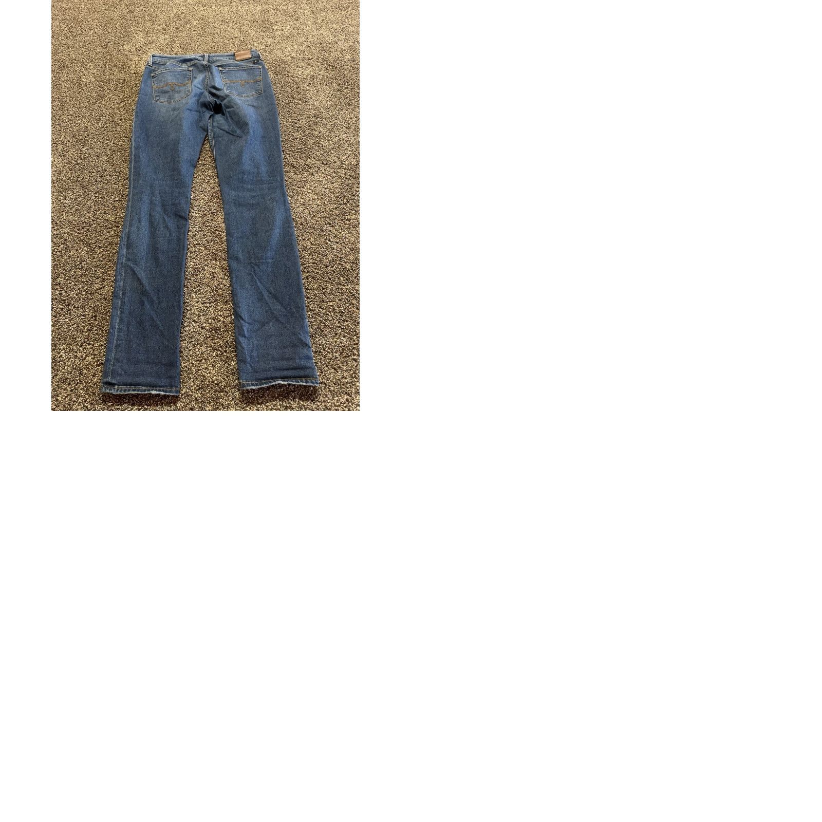 Lucky Brand Lucky Brand Lolita Skinny Jeans Women Size 8 Blue Denim Stretch 5-Pocket Inseam 31"} Size 30" / US 8 / IT 44 - 9 Thumbnail