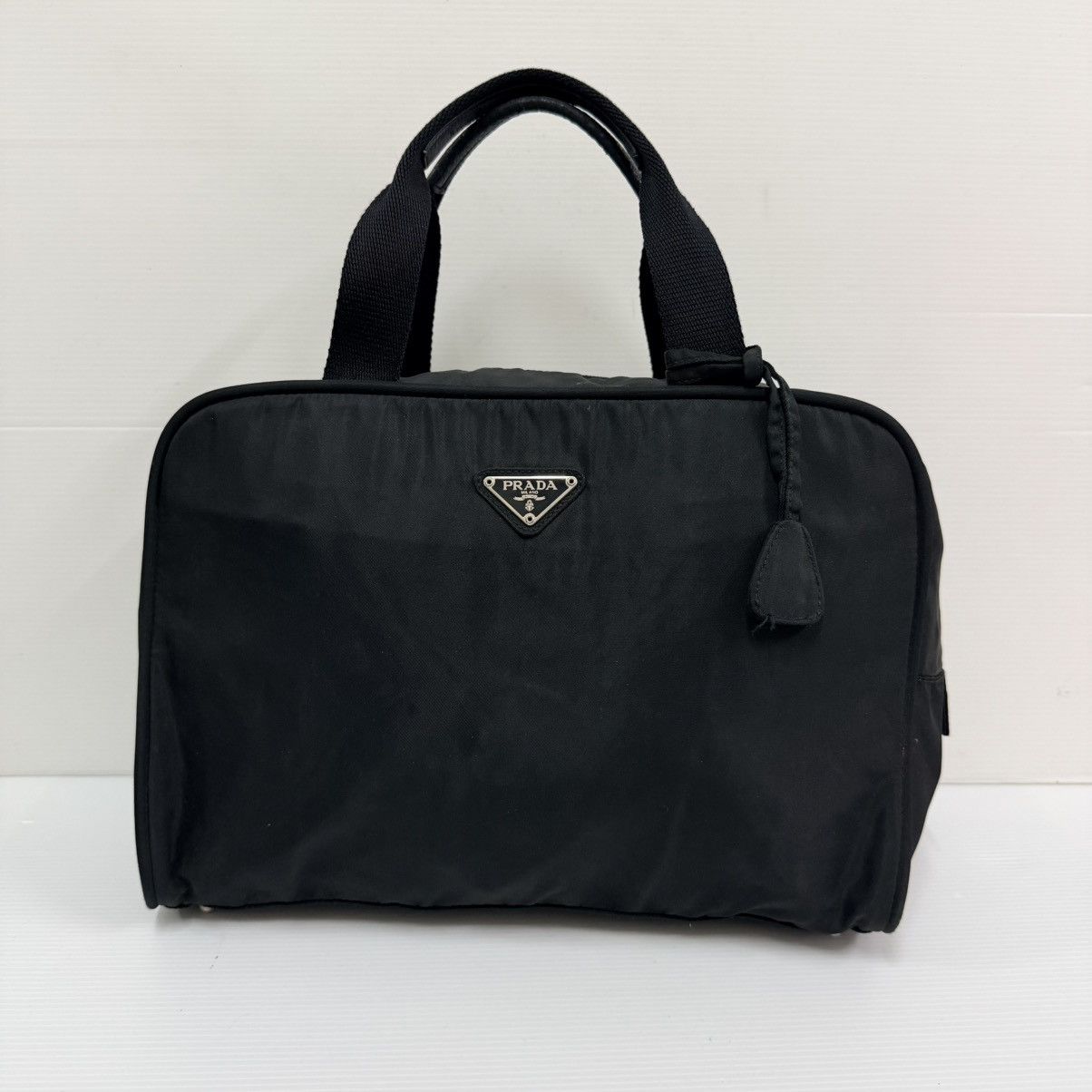 Prada Prada Black Nylon Vintage Shoulder Bag Size ONE SIZE - 1 Thumbnail