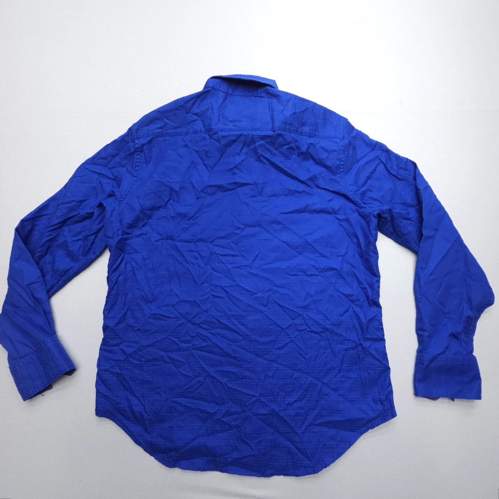 Robert Graham Robert Graham Shirt Mens Large Classic Fit Blue Print Long Sleeve Button-Up Shirt Size US L / EU 52-54 / 3 - 2 Thumbnail
