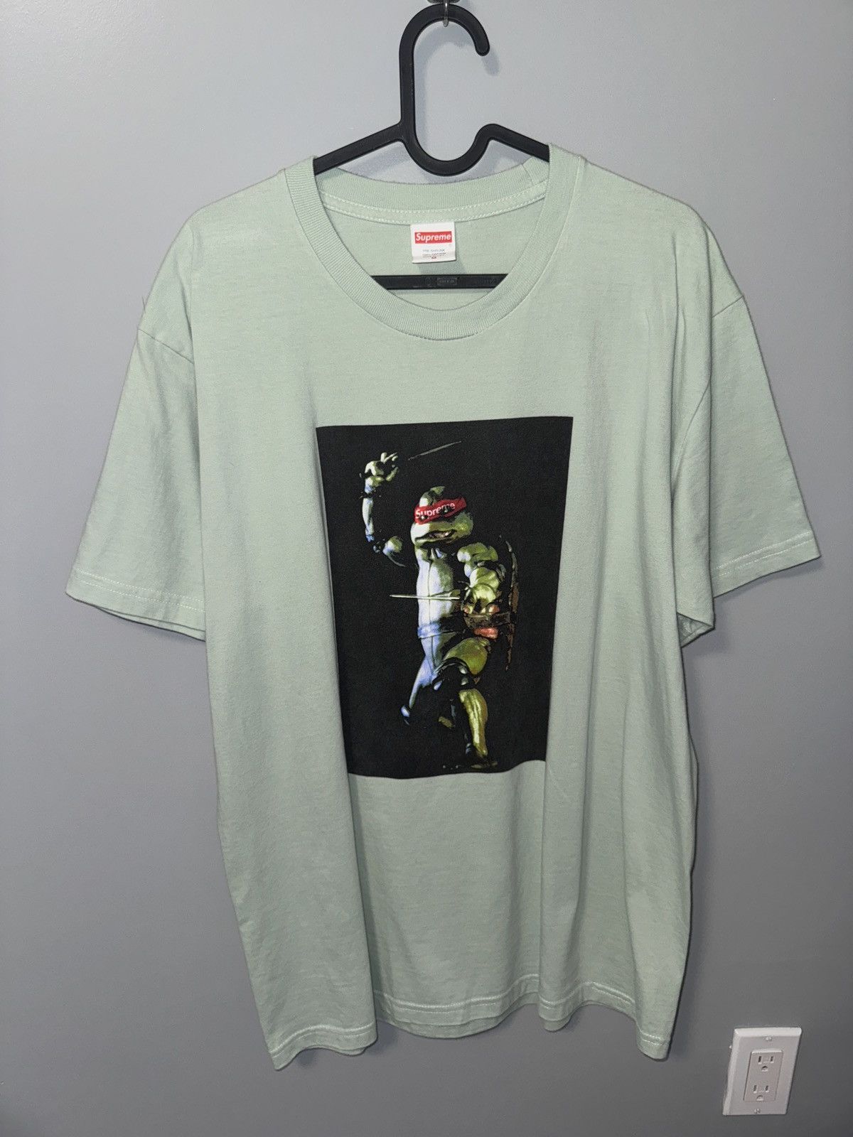 Supreme Supreme Ralph TMNT tee in mint green Size US M / EU 48-50 / 2 - 1 Thumbnail