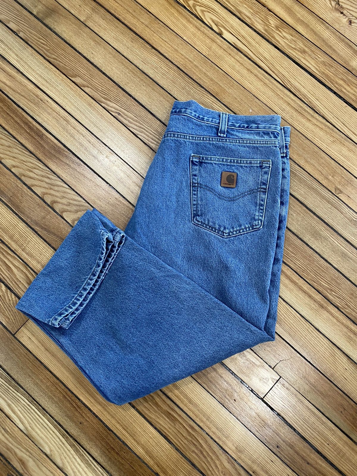 Carhartt × Vintage Size 40-30 carhartt jeans Size US 40 / EU 56 - 1 Thumbnail