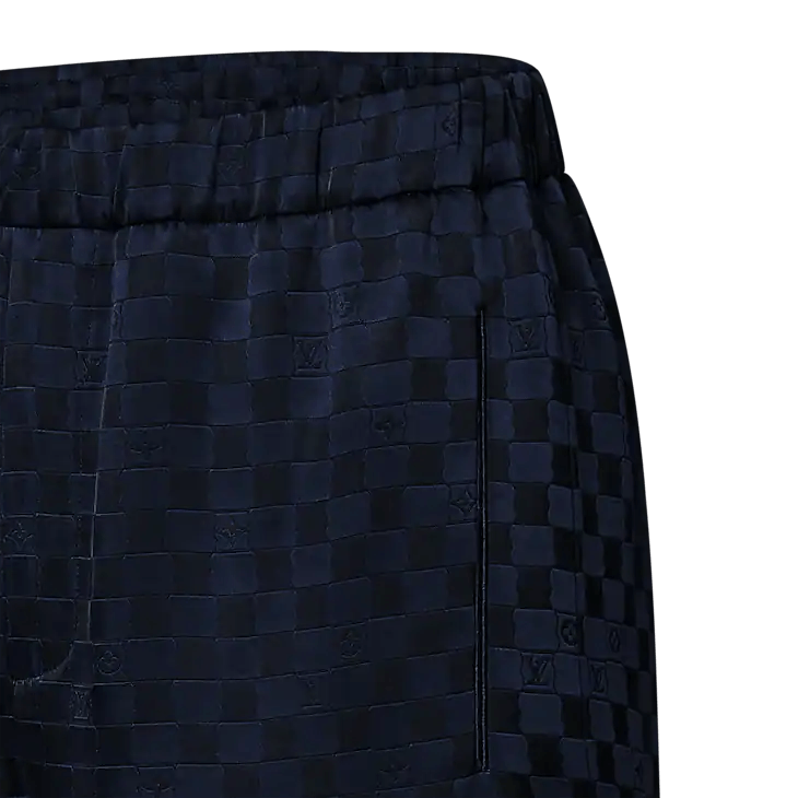 Louis Vuitton Silk Blend Evening Pyjama Trousers - 50 M Size 50R - 3 Thumbnail