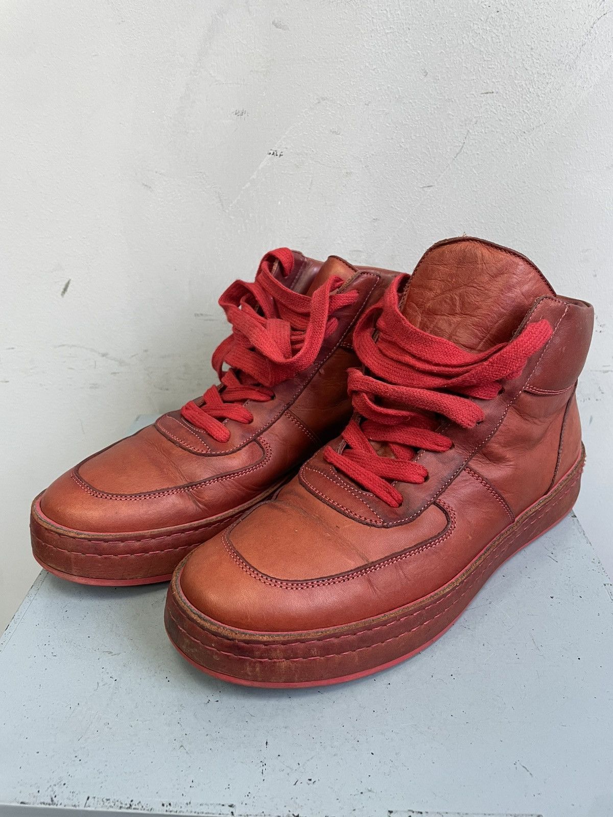 Ann Demeulemeester Ann Demeulemeester boots Leather Shoes Avant-Garde Style Size US 8.5 / IT 38.5 - 5 Thumbnail