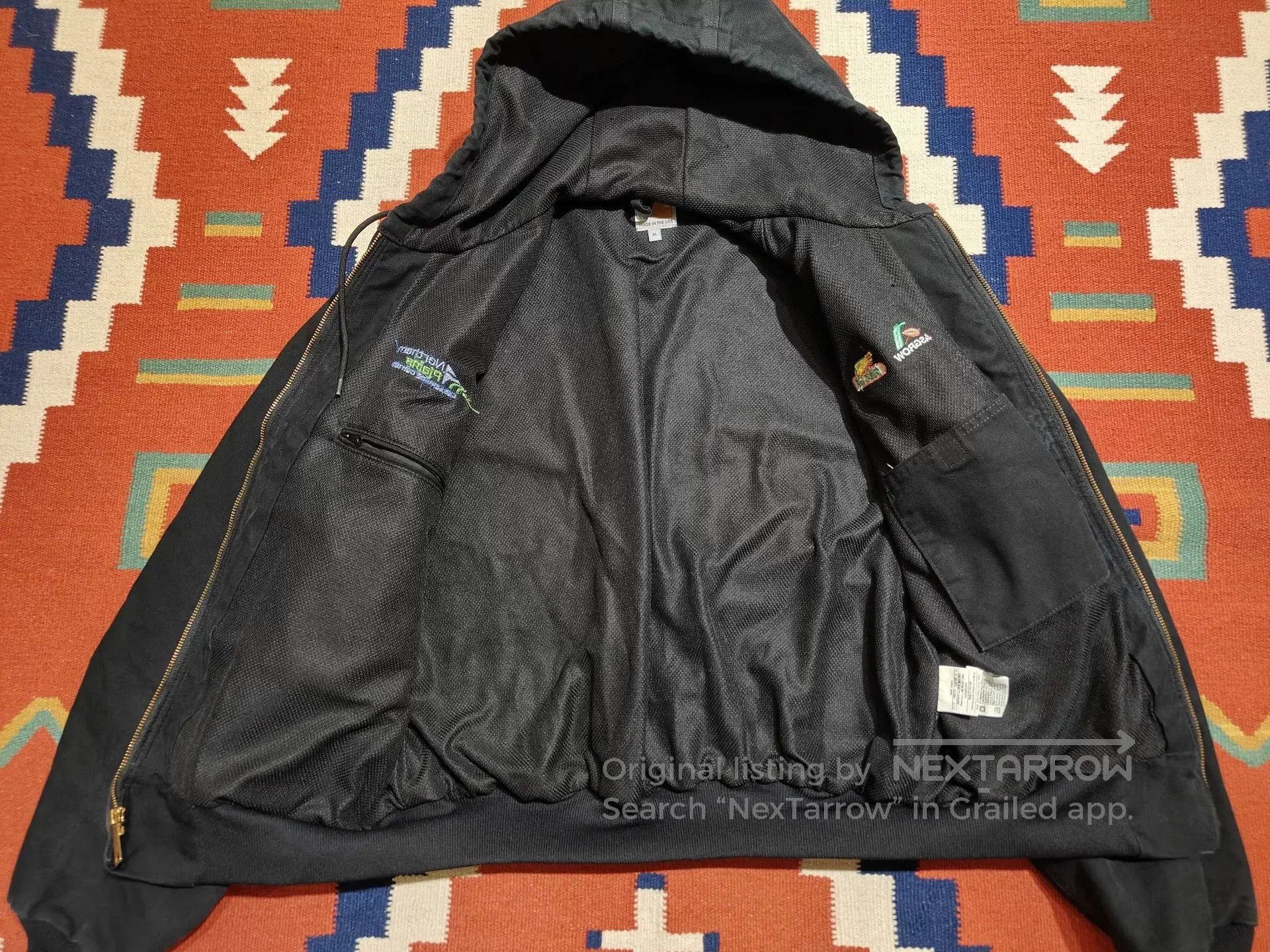 Carhartt Carhartt Black J130 Jacket XL Vintage. Size US XL / EU 56 / 4 - 6 Thumbnail