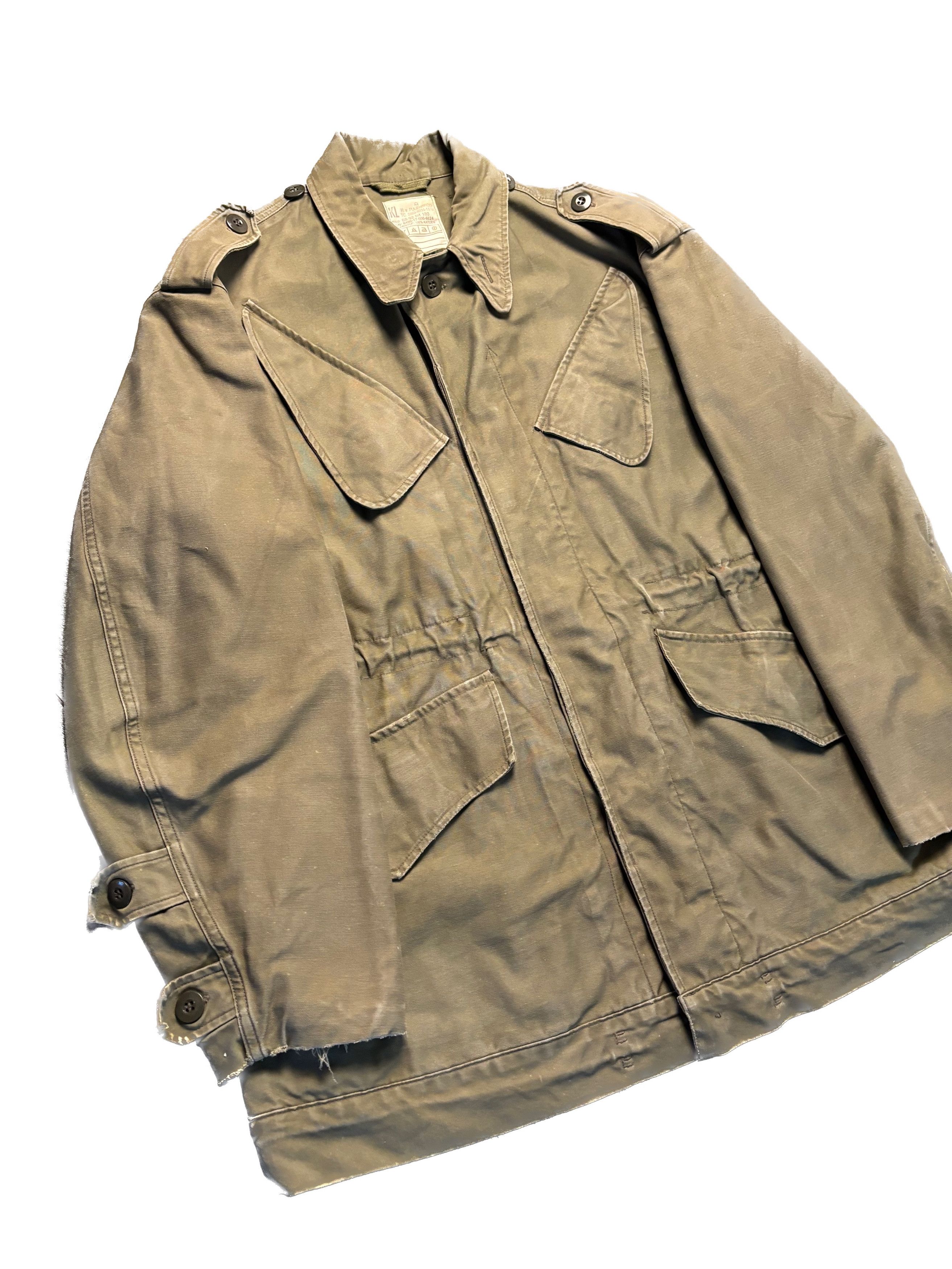 Vintage Vintage 80s Puijenbroek Swedish Army Military M65 Jacket Size US M / EU 48-50 / 2 - 4 Thumbnail