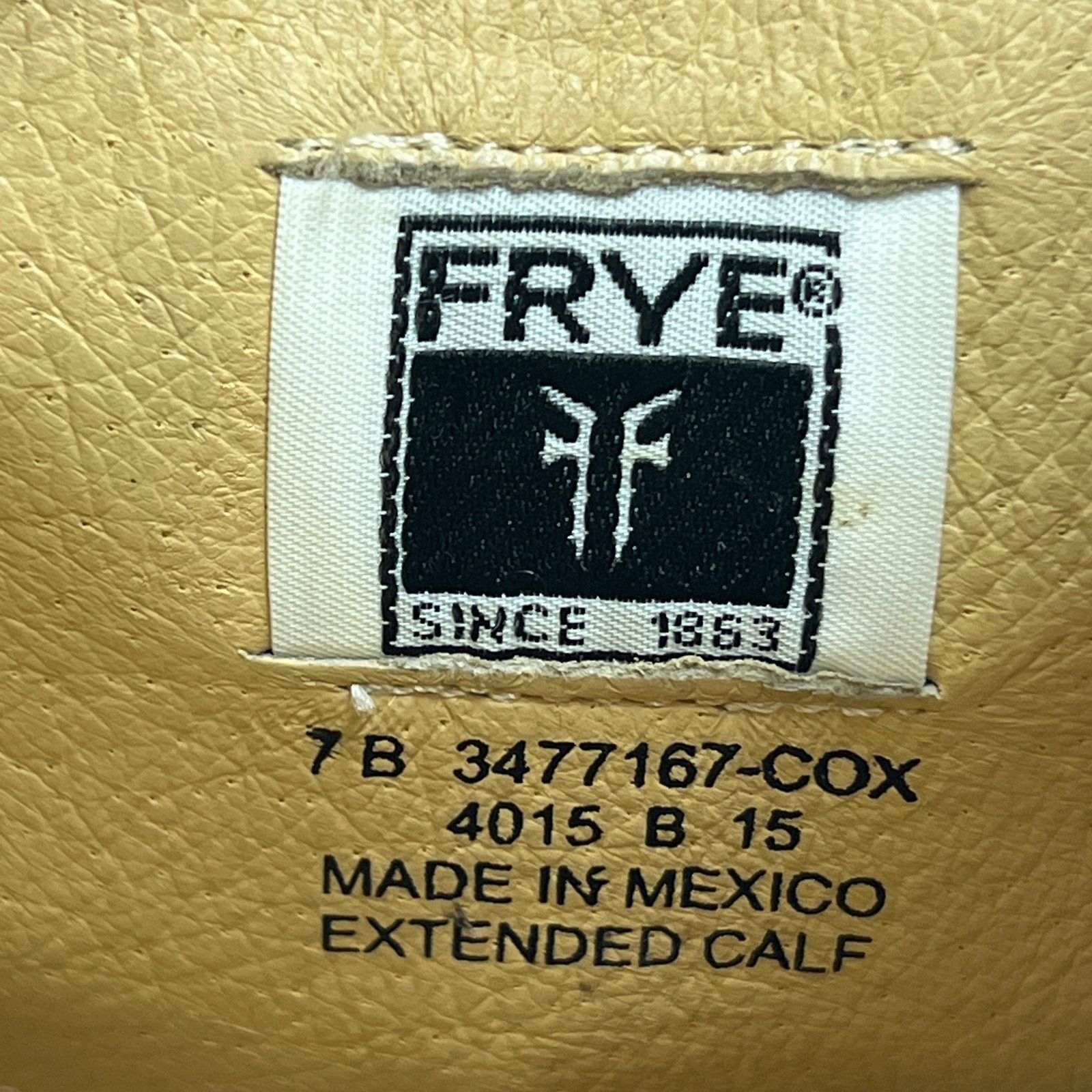 Frye Frye Cox Knee High Leather Boots Cognac Brown Size US 7 / IT 37 - 3 Thumbnail
