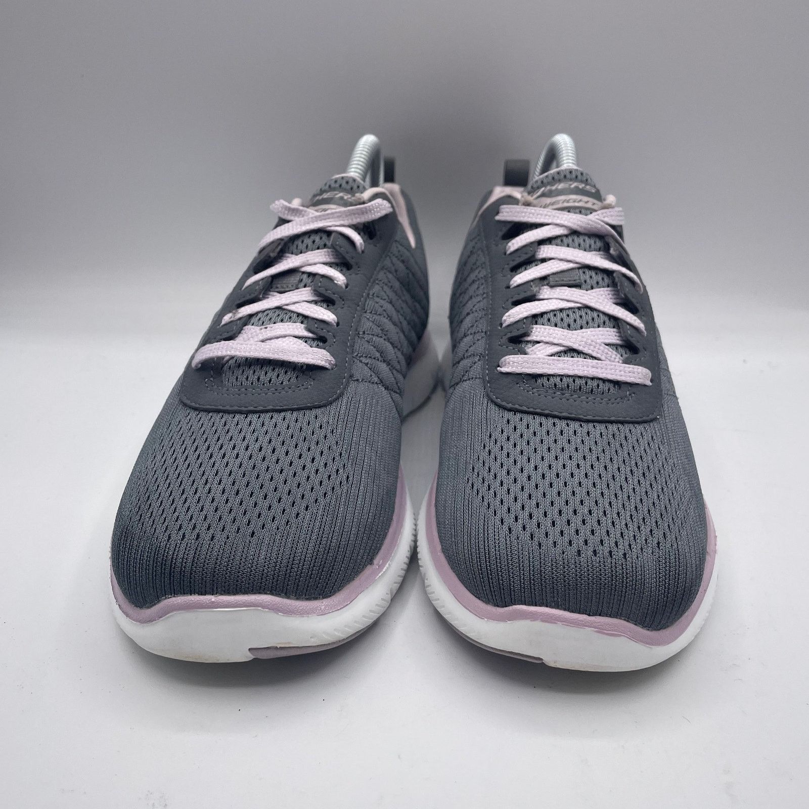 SKECHERS Skechers Flex Appeal 2.0 Break Free Shoes Gray Womens 8.5 Size US 8.5 / IT 38.5 - 3 Thumbnail