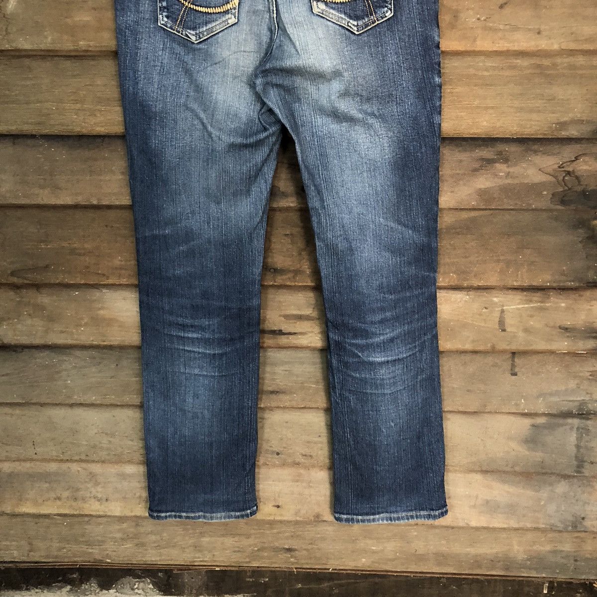 Japanese Brand Closshi Blue Denim vintage Pants #7388 Size 32" / US 10 / IT 46 - 13 Thumbnail