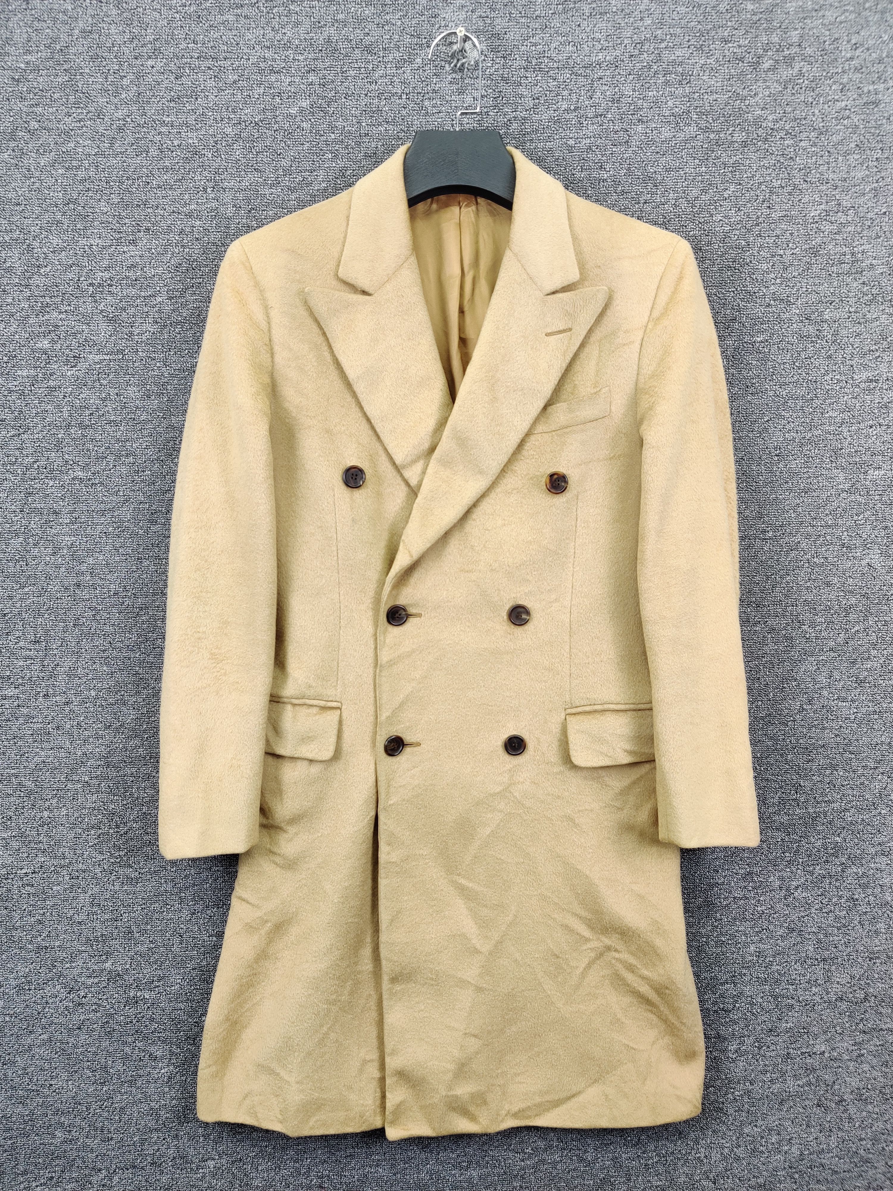 Vintage Prada Wool Double Breasted Long Coat