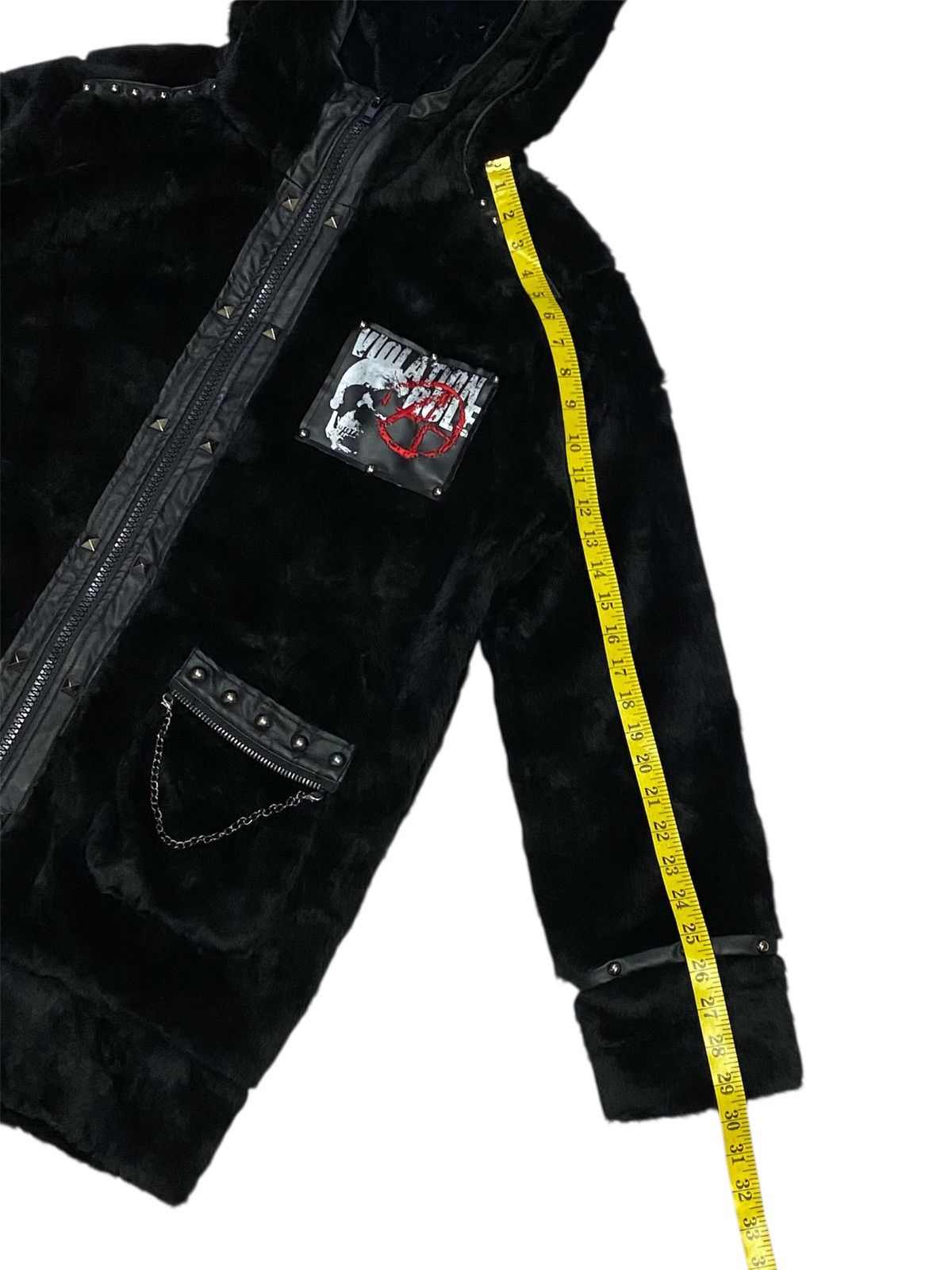 Sex Pot ReVeNGe Sex Pot Revenge Punk Faux Fur Hoodie Jacket Size L / US 10 / IT 46 - 23 Thumbnail