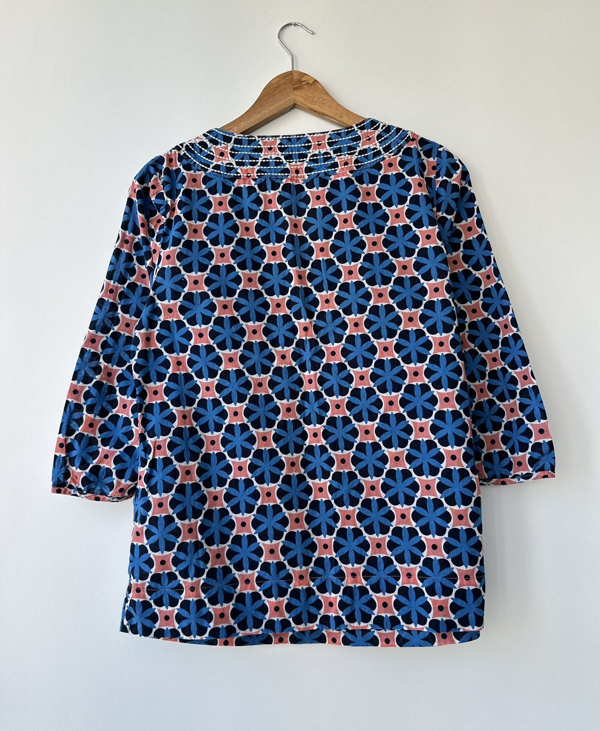 Boden Boden Women's Flowers Blouse Tunic Shirt Size US 8 Size M / US 6-8 / IT 42-44 - 3 Thumbnail