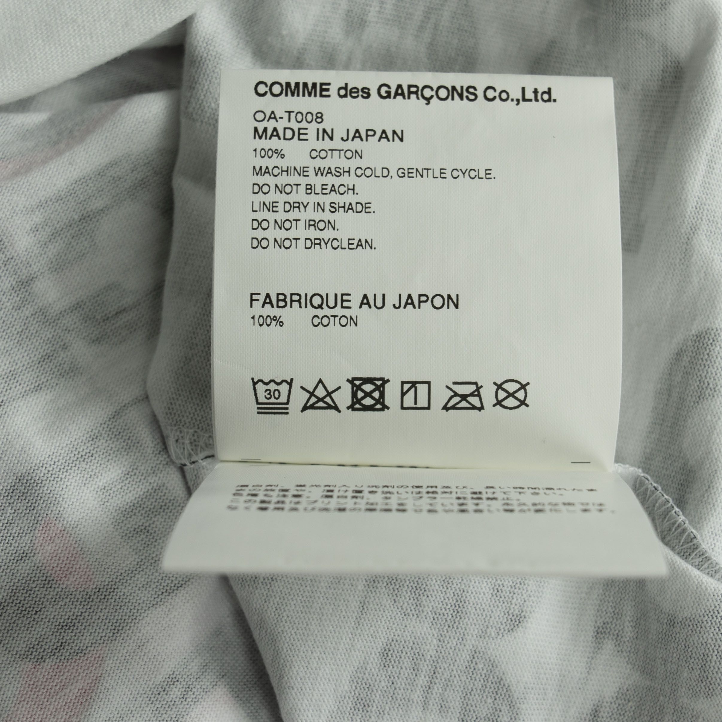 Anti Social Social Club × Comme des Garcons × Japanese Brand Comme Des Garcons Anti Social Social Club CDG ASSC Tee Shirt Size US S / EU 44-46 / 1 - 6 Thumbnail