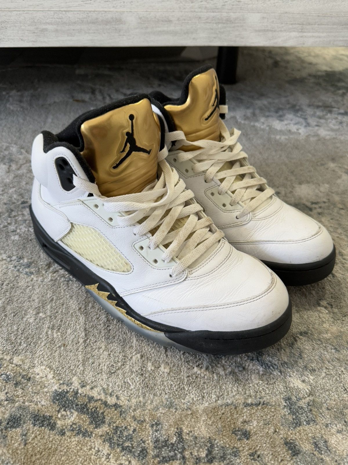 Jordan Brand × Nike Air Jordan 5 Retro ‘Olympic’ Size US 10.5 / EU 43-44 - 1 Thumbnail
