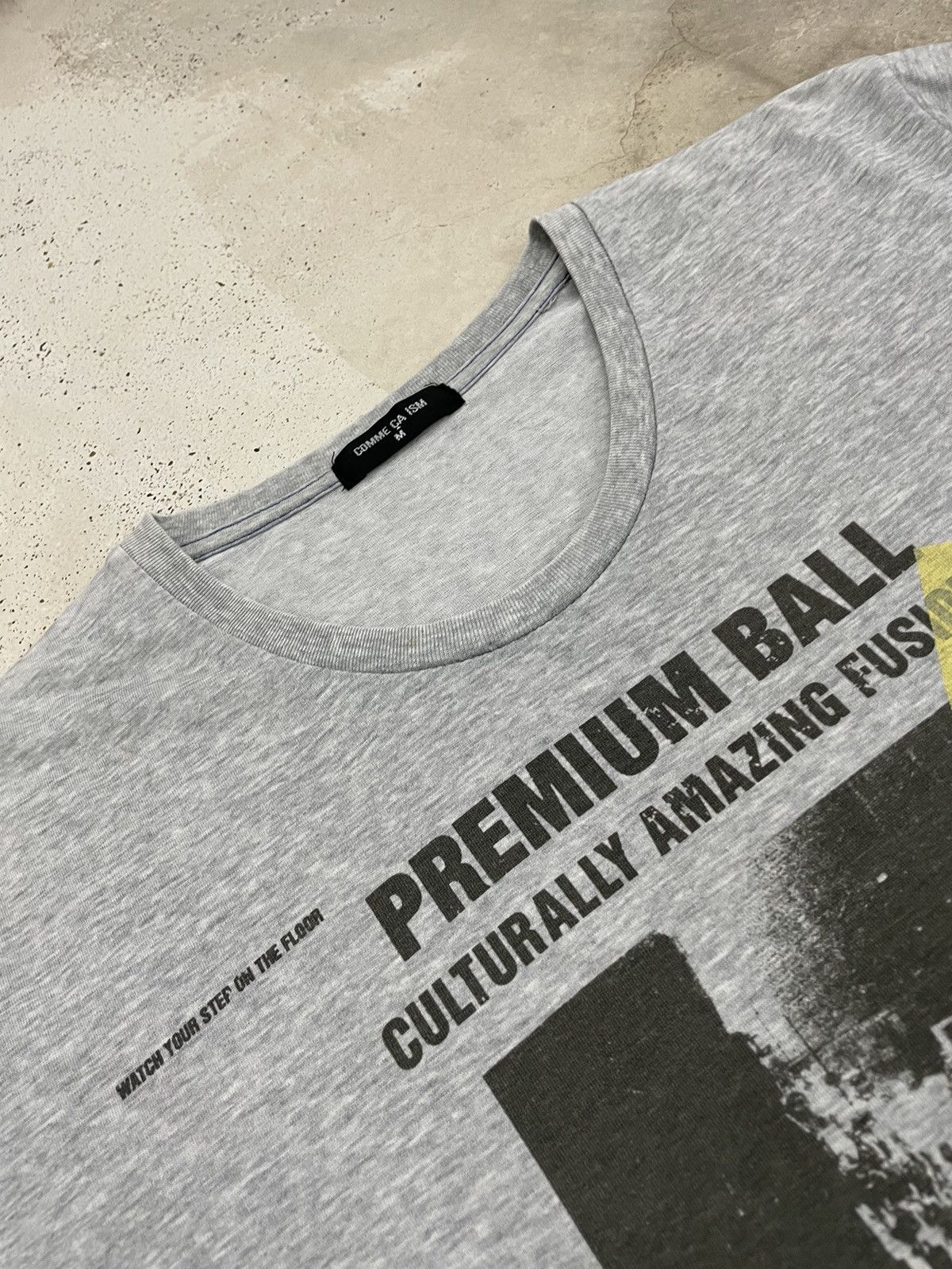 Comme Ca Ism Comme Ca Ism Bohemian Cultural Football Soft Japan Tee Size US M / EU 48-50 / 2 - 9 Thumbnail