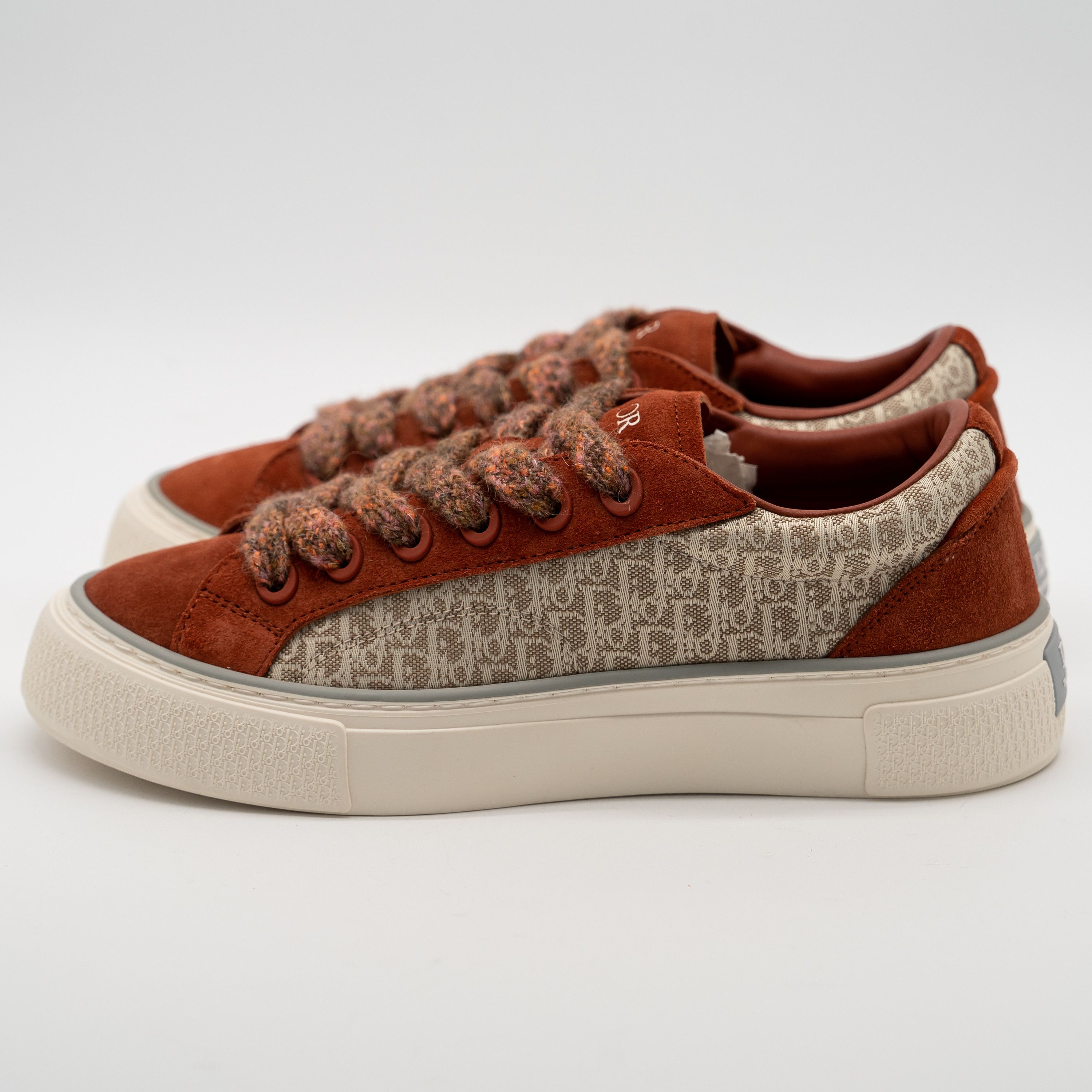 Dior 41eu 8 US Dior B33 Tennis Red Suede Sneakers Canvas Size US 8 / EU 41 - 4 Thumbnail