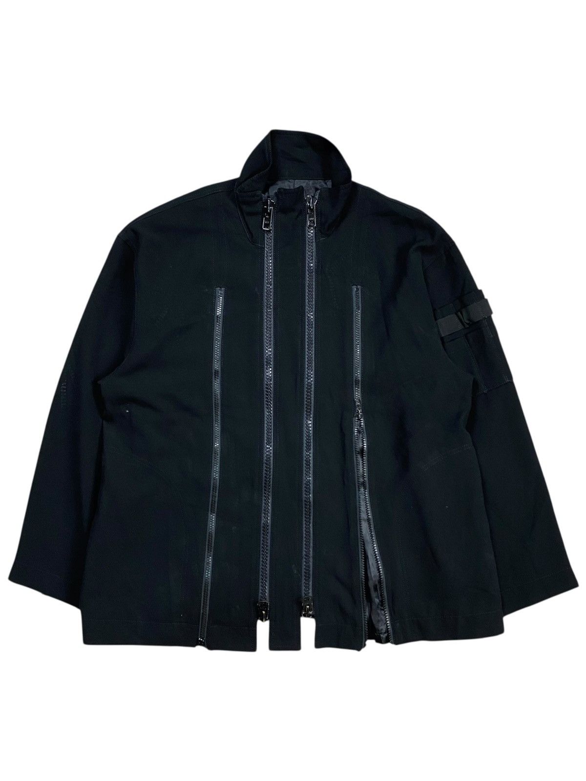 20471120 1990s Coulage - Cyber Multizip Jacket Size US M / EU 48-50 / 2 - 4 Thumbnail