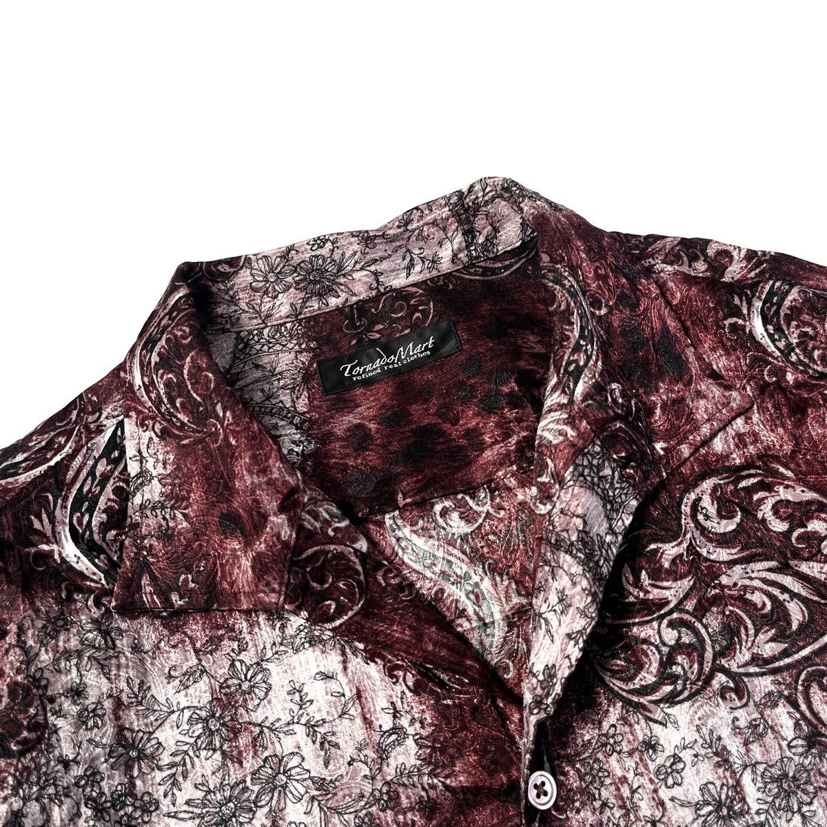Tornado Mart Tornado Mart Printed Long Sleeve Casual Shirt Size US XS / EU 42 / 0 - 3 Thumbnail