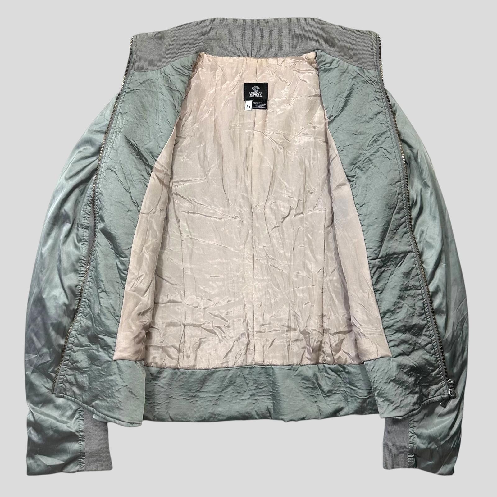 Versace Versace 00’s VJC Astro Panelled Moto Bondage Jacket - M Size S / US 4 / IT 40 - 3 Thumbnail