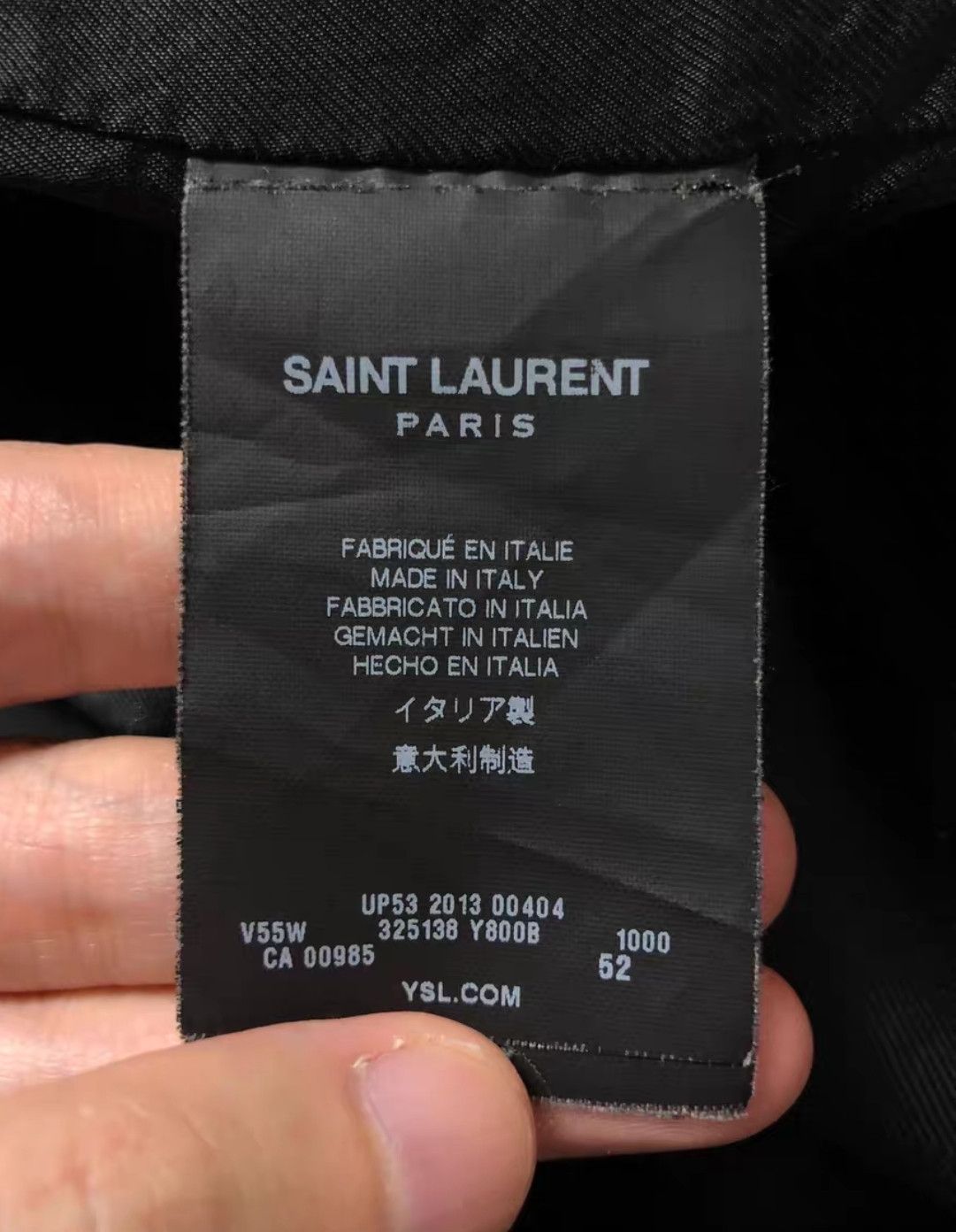 Yves Saint Laurent Saint Laurent Classic 2013 Teddy jacket 2502-Ne Size US L / EU 52-54 / 3 - 5 Thumbnail