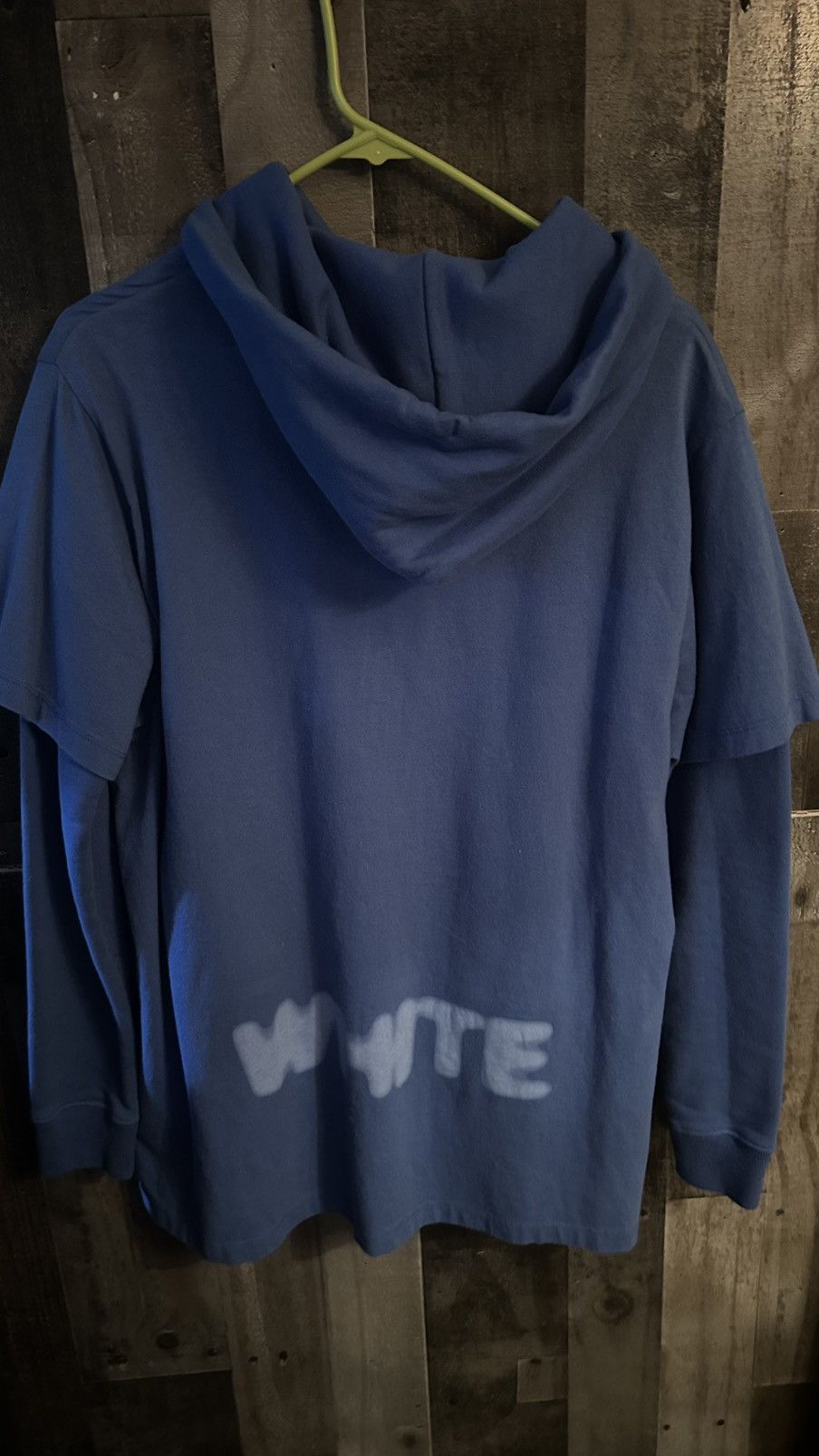 Off-White Off-White Off-White Blurred Off Print T- Shirt Detail Hoodie Size US XXS / EU 40 - 5 Thumbnail