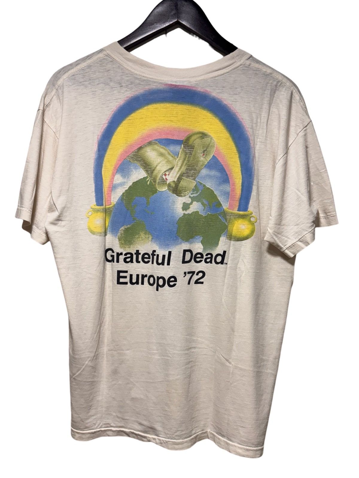 Brockum VTG 1990 Grateful Dead Europe 72 Ice Cream Kid TShirt Size L Size US L / EU 52-54 / 3 - 6 Thumbnail