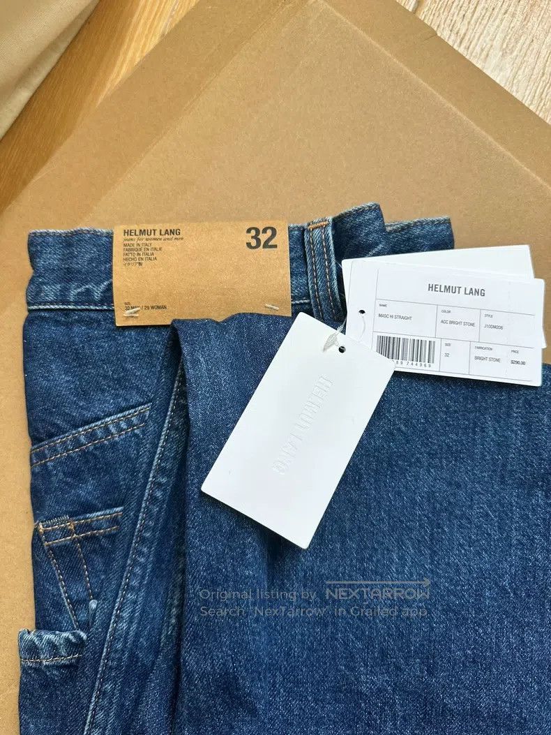 Helmut Lang Helmut Lang MASC HI STRAIGHT ACC BRIGHT STONE Size US 32 / EU 48 - 1 Thumbnail