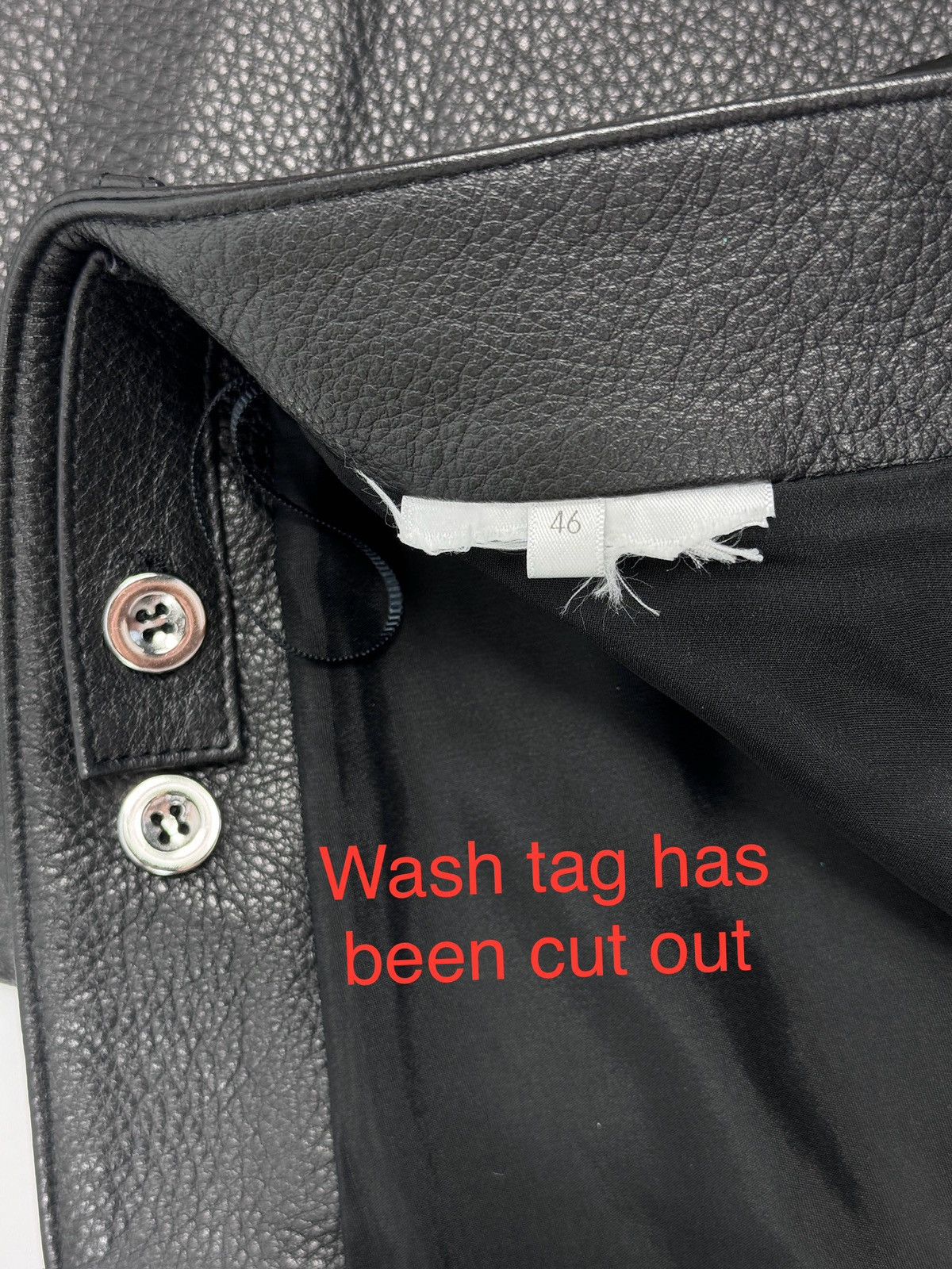 Givenchy BY MATHEW WILLIAMS LEATHER CARPENTER PANTS Size US 30 / EU 46 - 9 Thumbnail