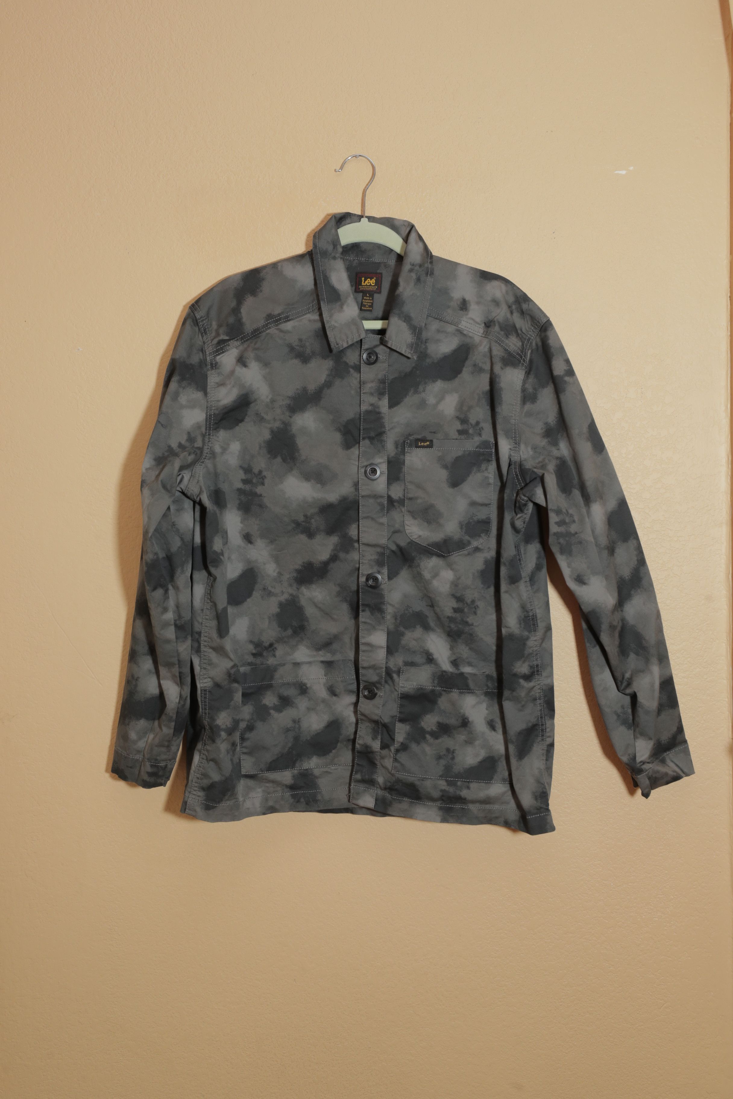 Lee Lee Tie Dye Acid Wash Jacket (L) Size US L / EU 52-54 / 3 - 1 Thumbnail