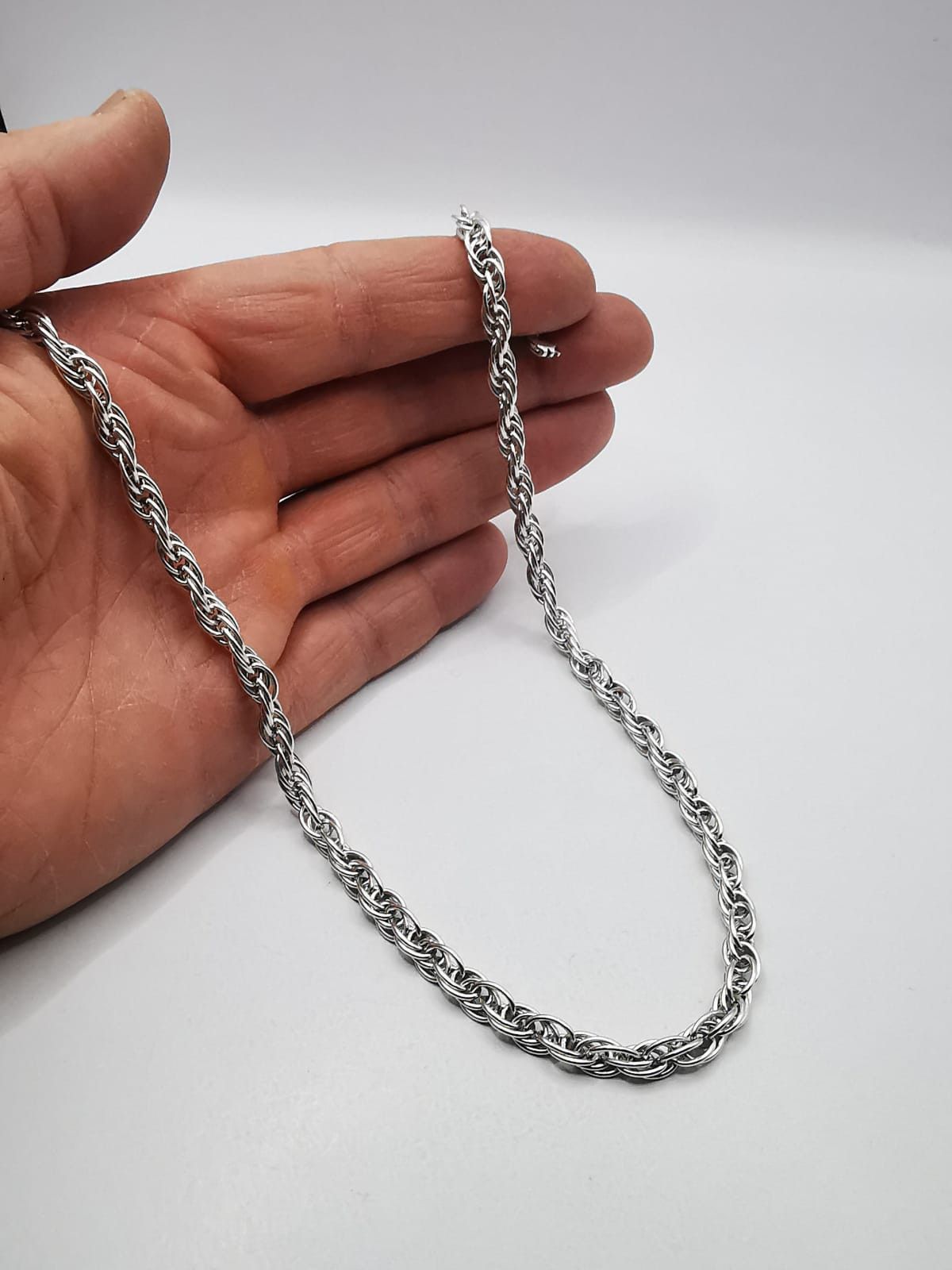 Sterling Silver × Vintage Vintage Jewelry Chain, 925 Sterling Silver, Signed 28.38g Size ONE SIZE - 3 Thumbnail
