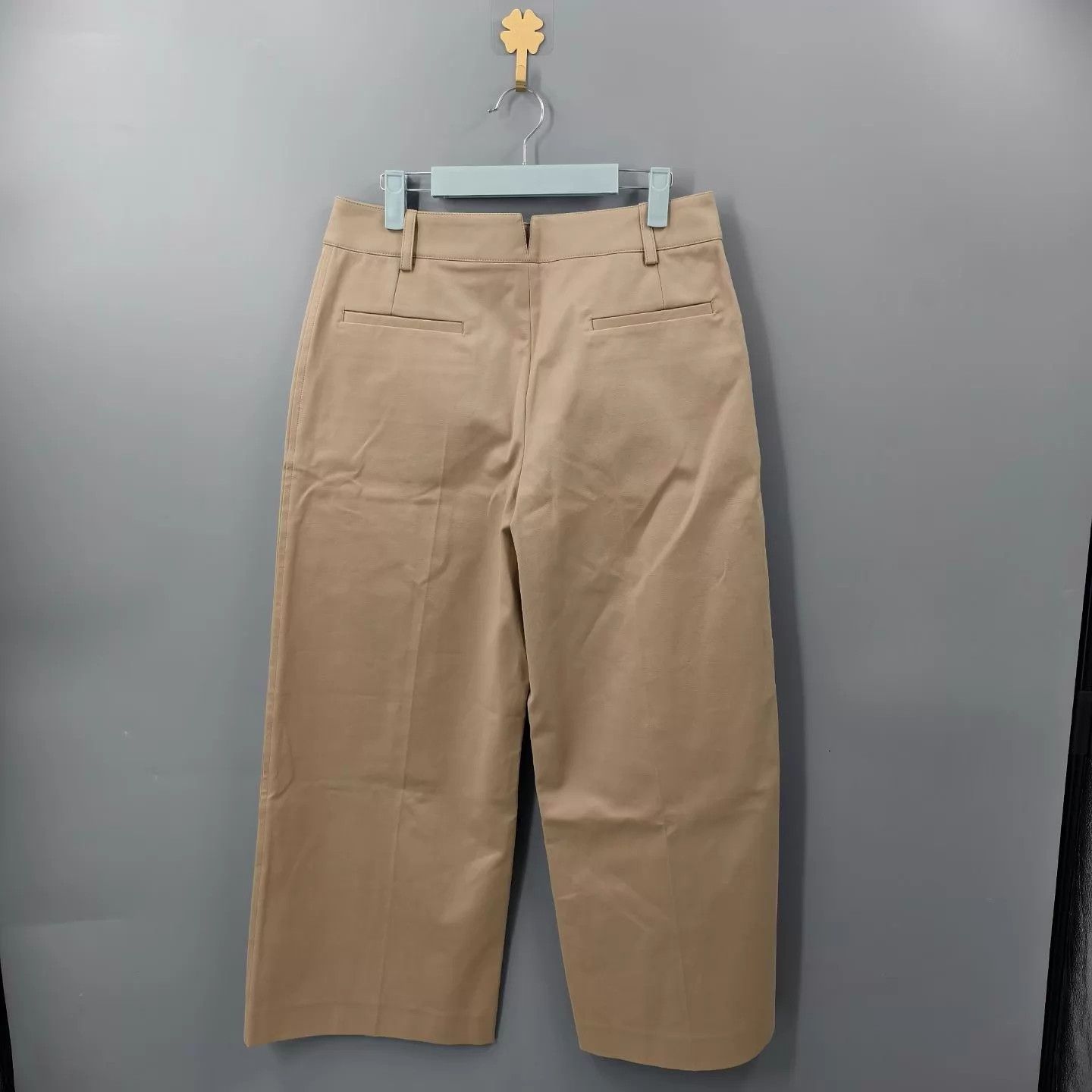 Hermes Hermes Khaki Wide Leg Pants 38 Brand New Size 27" / US 4 / IT 40 - 2 Thumbnail