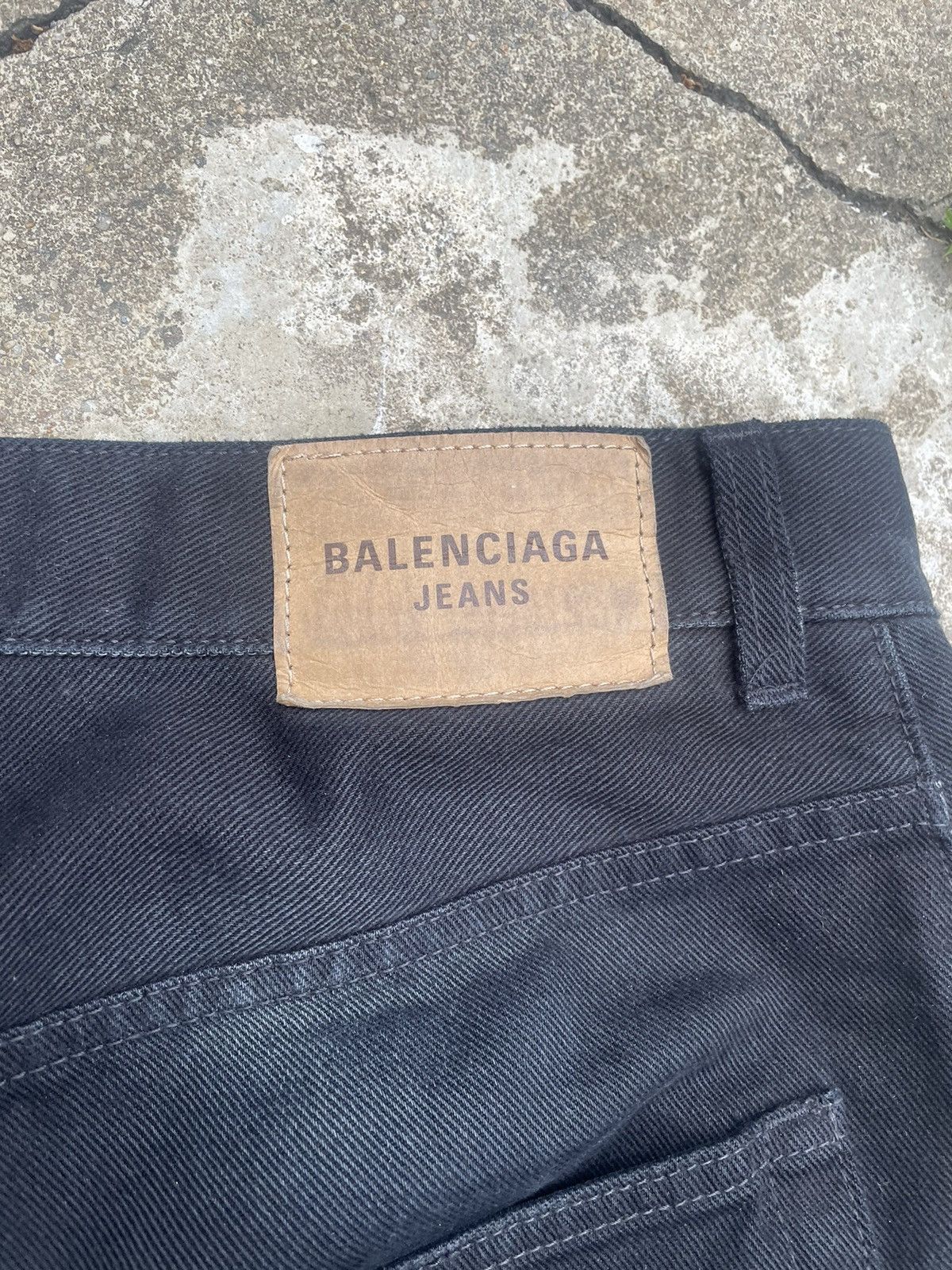 Balenciaga SS24 Size Sticker Baggy Denim Size US 33 - 7 Thumbnail