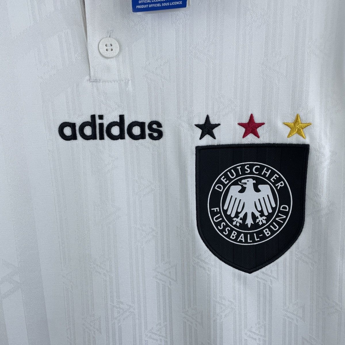 Adidas Germany Adidas 1996 Home Jersey Genuine Remake Shirt in 2023 Size US S / EU 44-46 / 1 - 3 Thumbnail