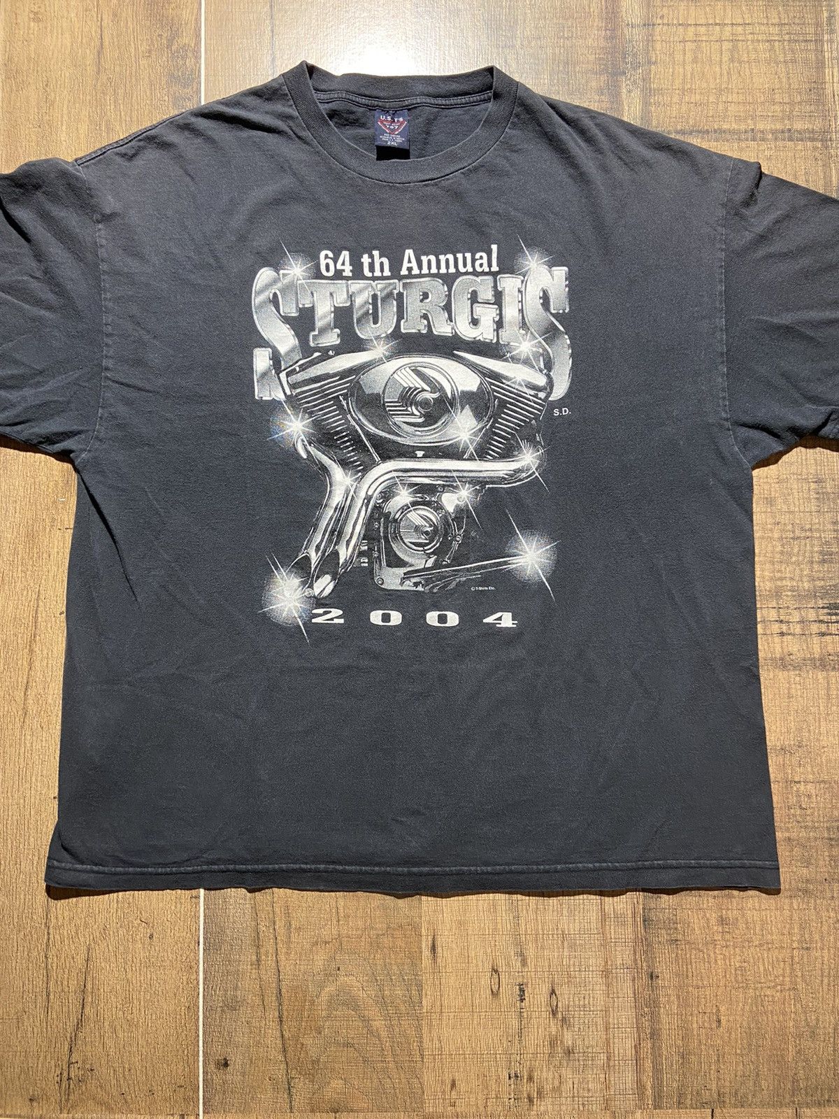 Other Vintage 2004 Sturgis motorcylce rally tee Size US XXL / EU 58 / 5 - 1 Thumbnail