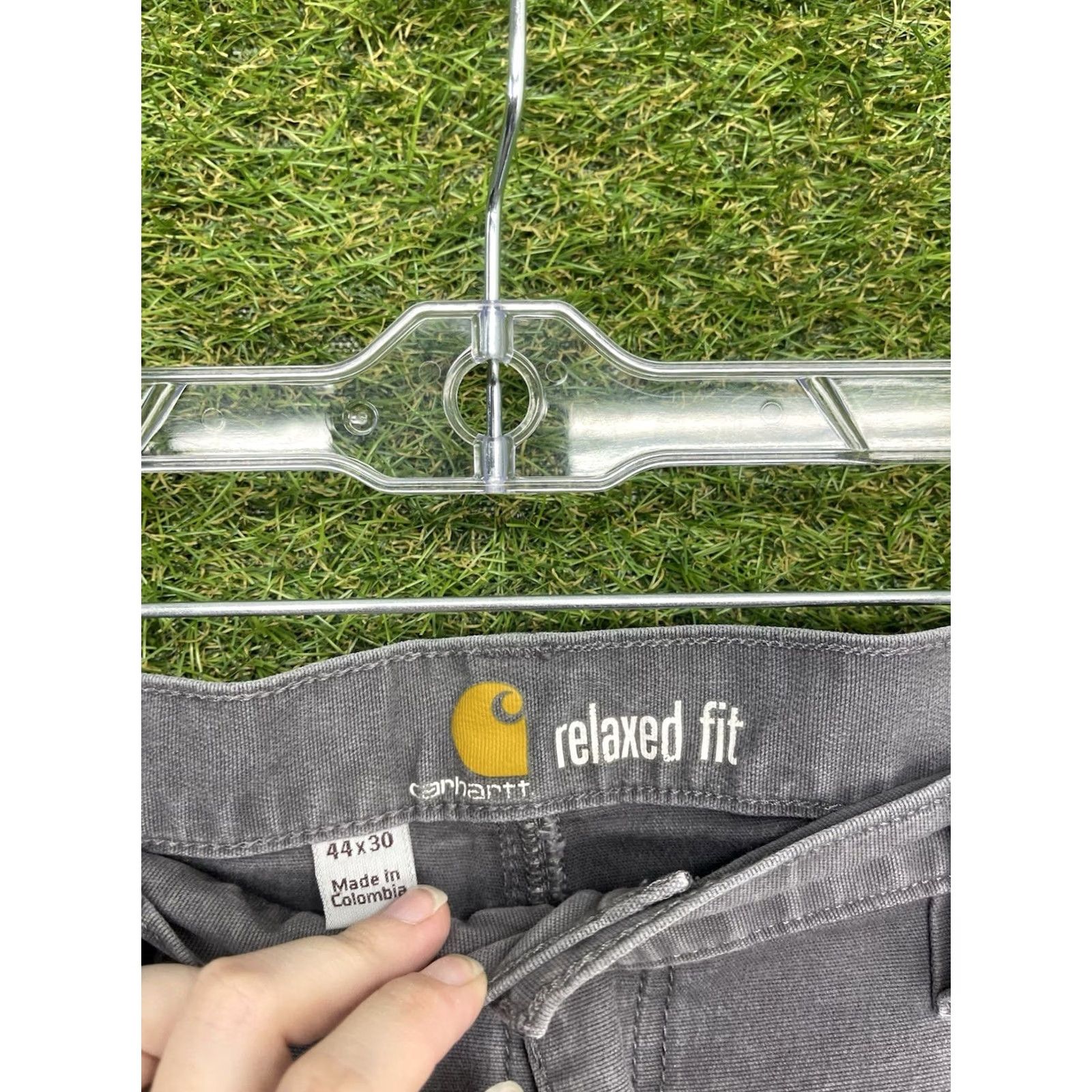 Carhartt Carhartt Flame Resistant Pants Mens 44x30 Workwear FRB159 DNY Canvas Gray Regular Straight 5-Pocket Carpenter USA Mens Size US 44 / EU 60 - 7 Thumbnail