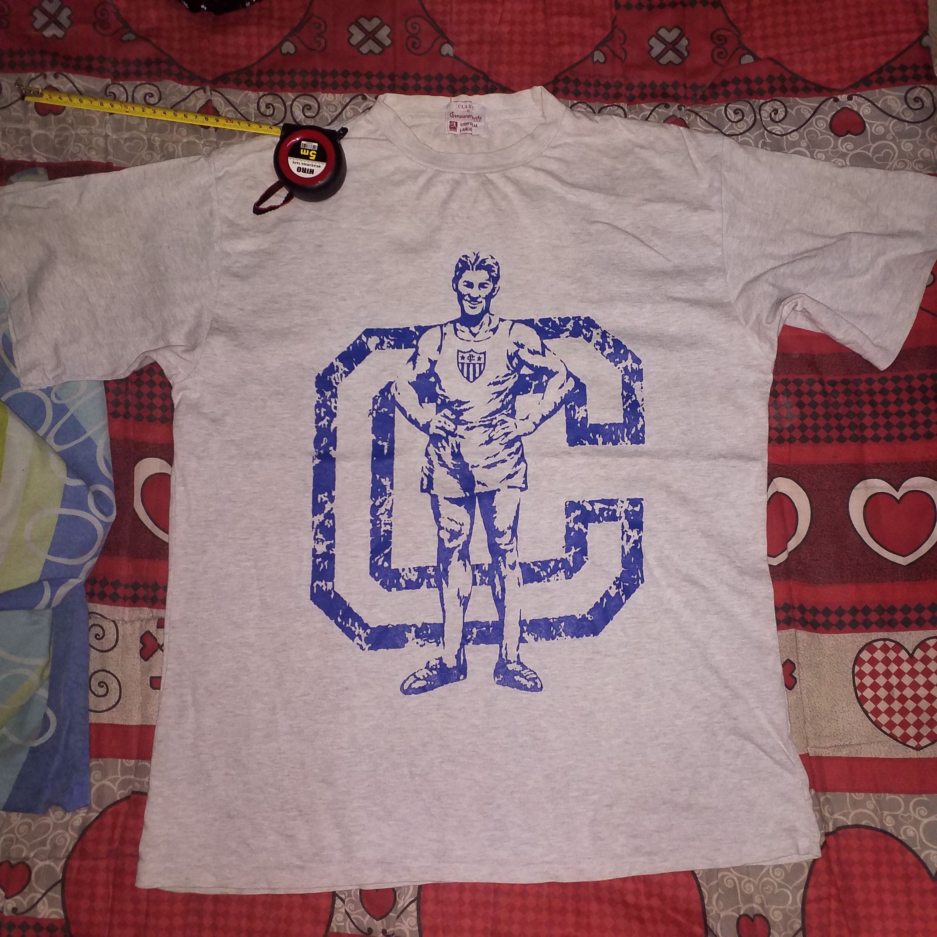 CHAMPION RUNNER LOGO VINTAGE SINGLE STITCH
