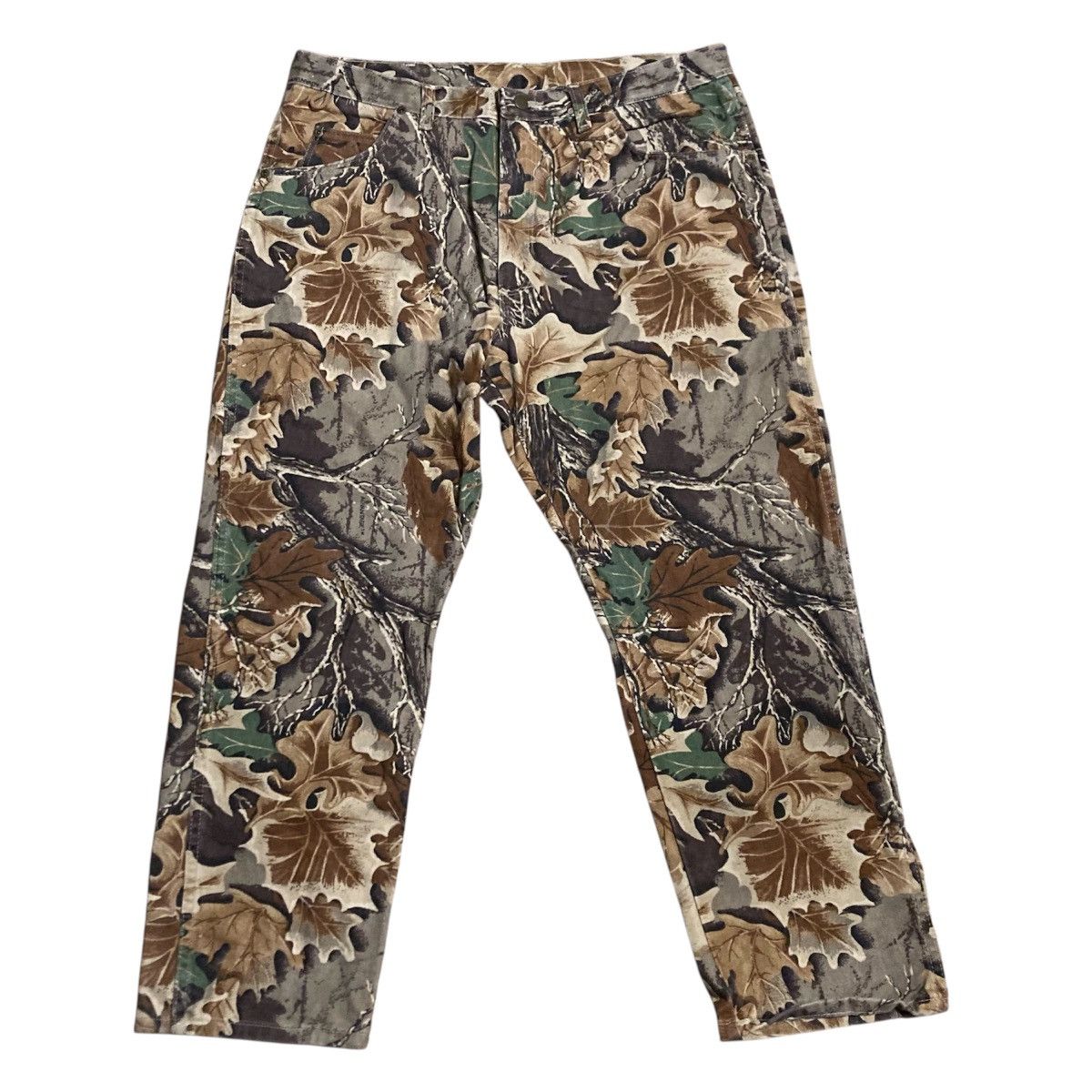 Vintage × Wrangler Vintage Wrangler Rugged Wear Advantage Camo Denim Jean Pants Size US 38 / EU 54 - 1 Thumbnail