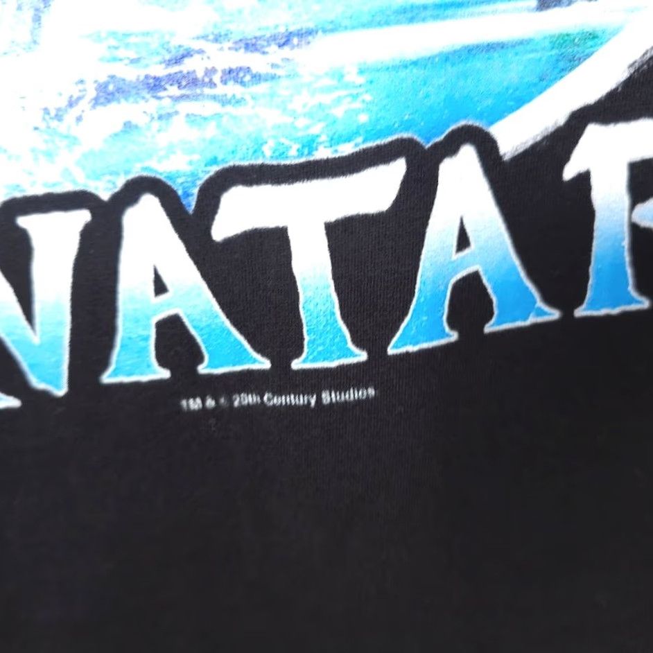 Vintage Avatar T Shirt Mens XL Black Banshee Flight The Way Of Water Movie Promo Size US XL / EU 56 / 4 - 4 Thumbnail