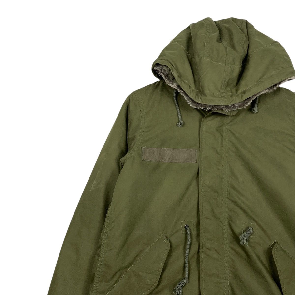 SHIPS SHIPS JAPAN MILITARY HOODIE JACKET Size US S / EU 44-46 / 1 - 6 Thumbnail