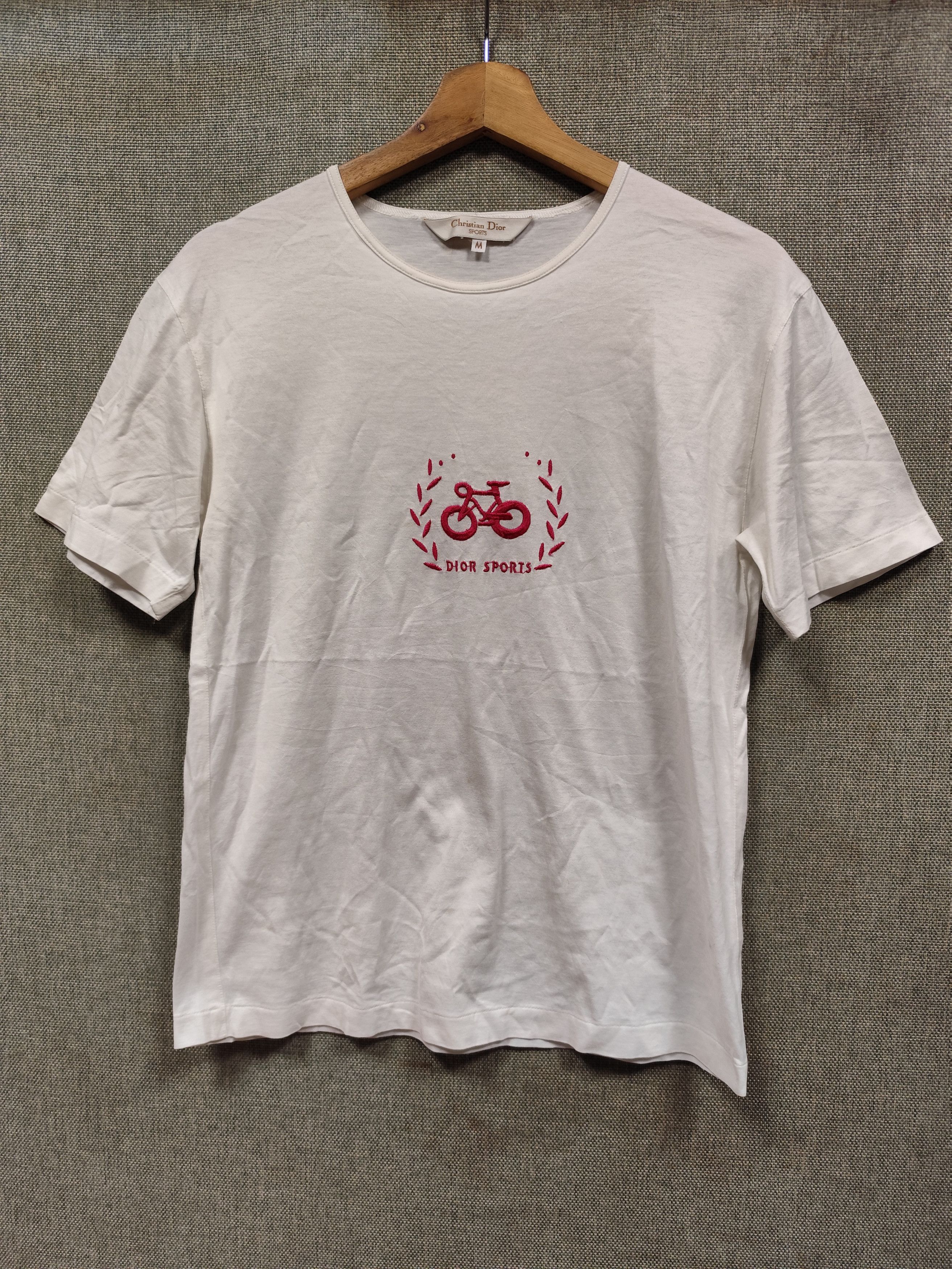 Christian Dior Monsieur T shirt christian dior sports embroidery Size US S / EU 44-46 / 1 - 1 Thumbnail
