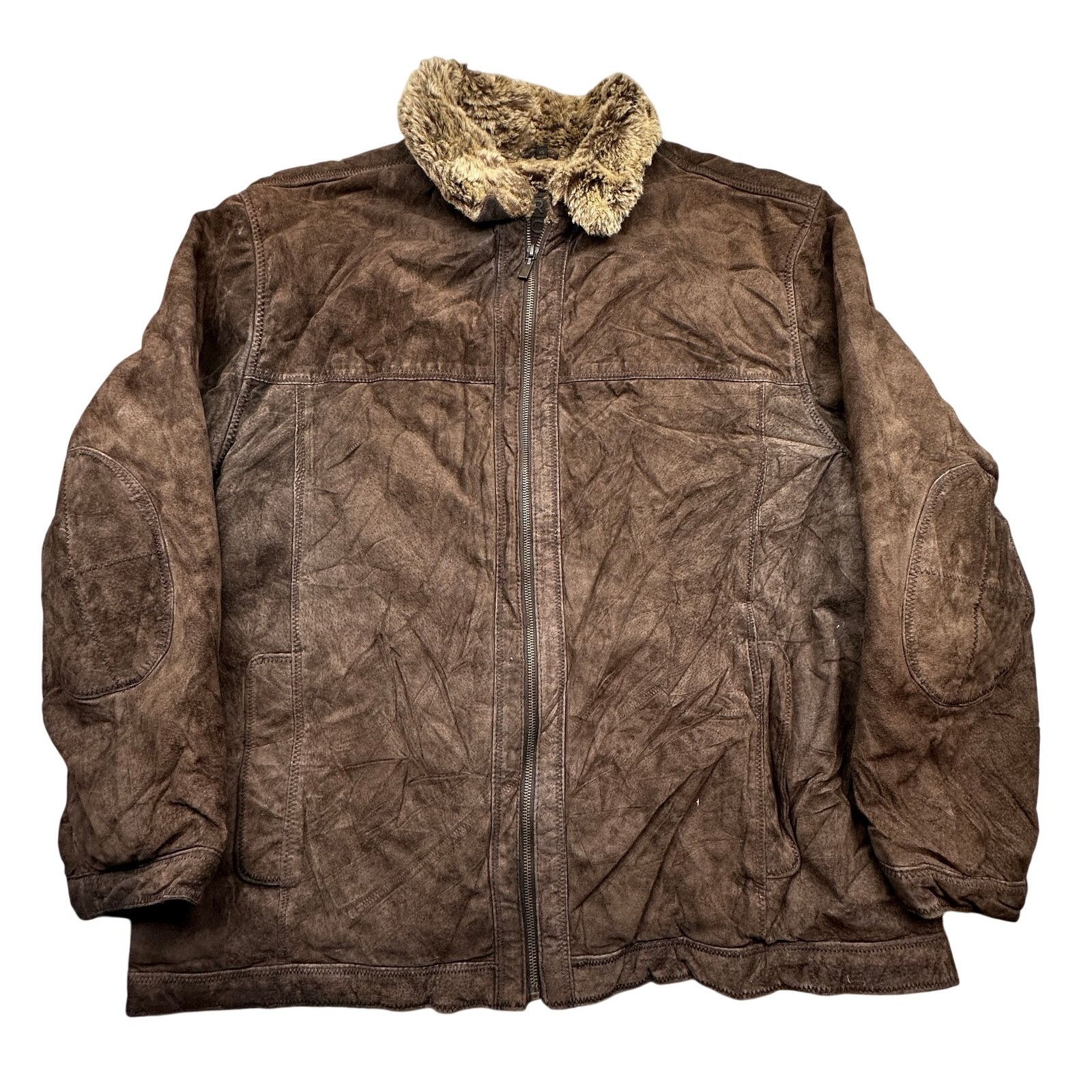 Robert Comstock RC Robert Comstock Expedition Suede Leather Jacket XXL Size US XXL / EU 58 / 5 - 1 Thumbnail