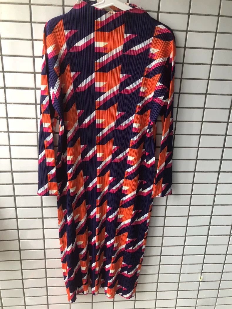 Issey Miyake Issey Miyake Color block dress Size XL / US 12-14 / IT 48-50 - 1 Thumbnail