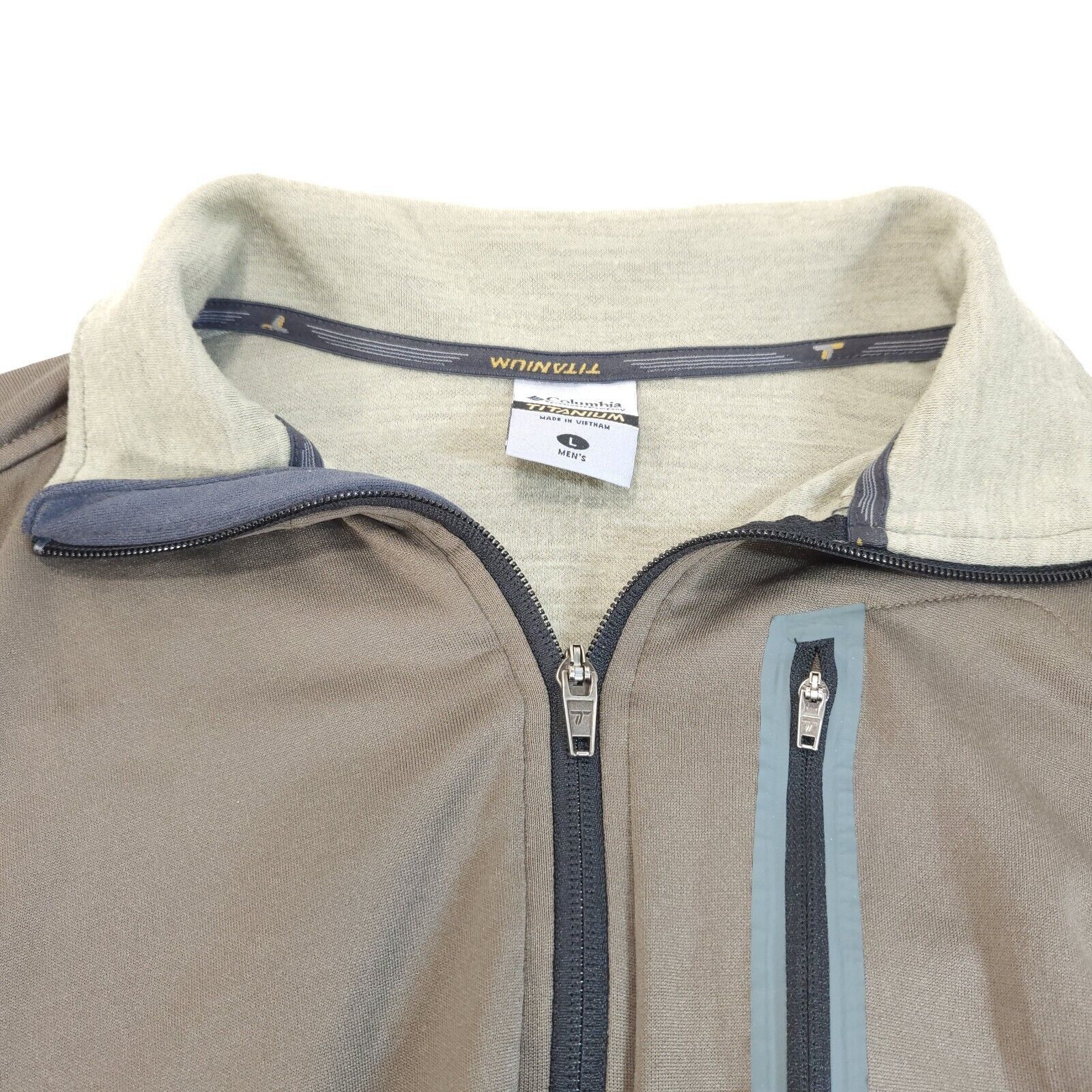 Columbia Columbia Titanium Casual Zip Up Jacket Mens Size Large Brown Size US L / EU 52-54 / 3 - 9 Thumbnail