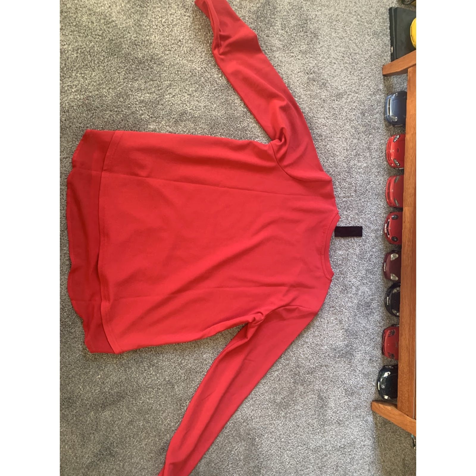 Vintage BROOKE SHIELDS Top Knit Long Slv Cherry M NEW A342023 Women Adults Size M / US 6-8 / IT 42-44 - 4 Thumbnail