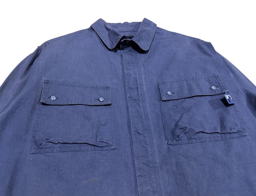 Japanese Brand 🔥Japanese Vintage Hide And Seek Ripstop Jacket Hidden Button Size US M / EU 48-50 / 2 - 4 Thumbnail