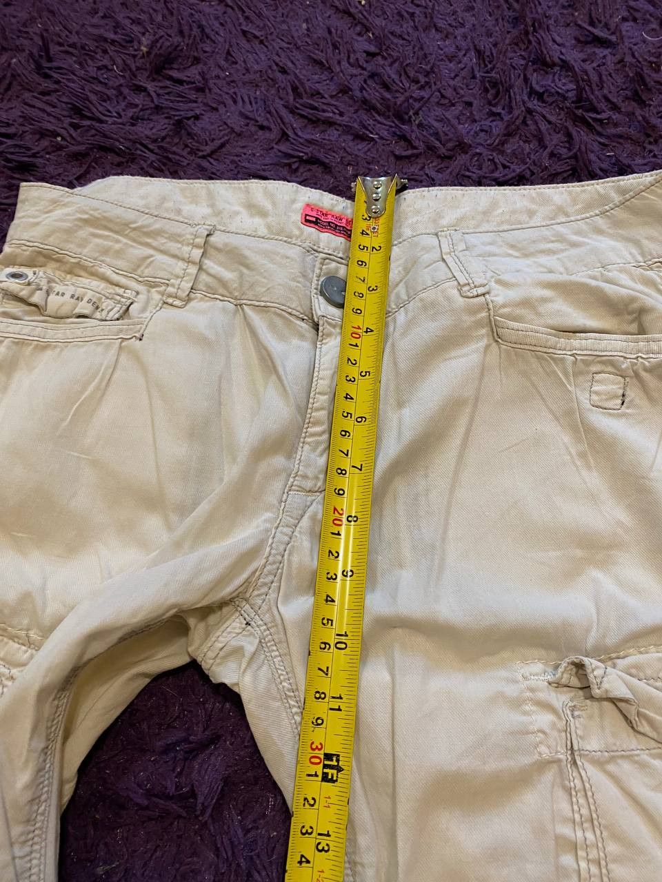 G-Star vintage white jeans G-Star Raw streetwear Y2K Size US 26 / EU 42 - 17 Thumbnail