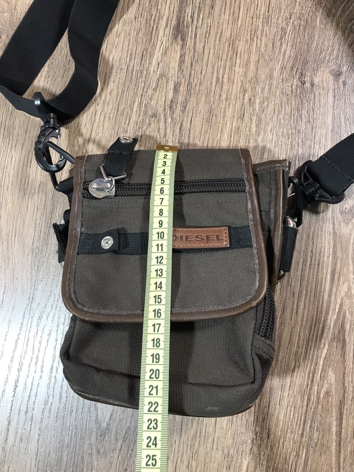 Diesel × Vintage Vintage Diesel Spare Parts Bag Messenger Shoulder Bag Y2K Size ONE SIZE - 16 Thumbnail
